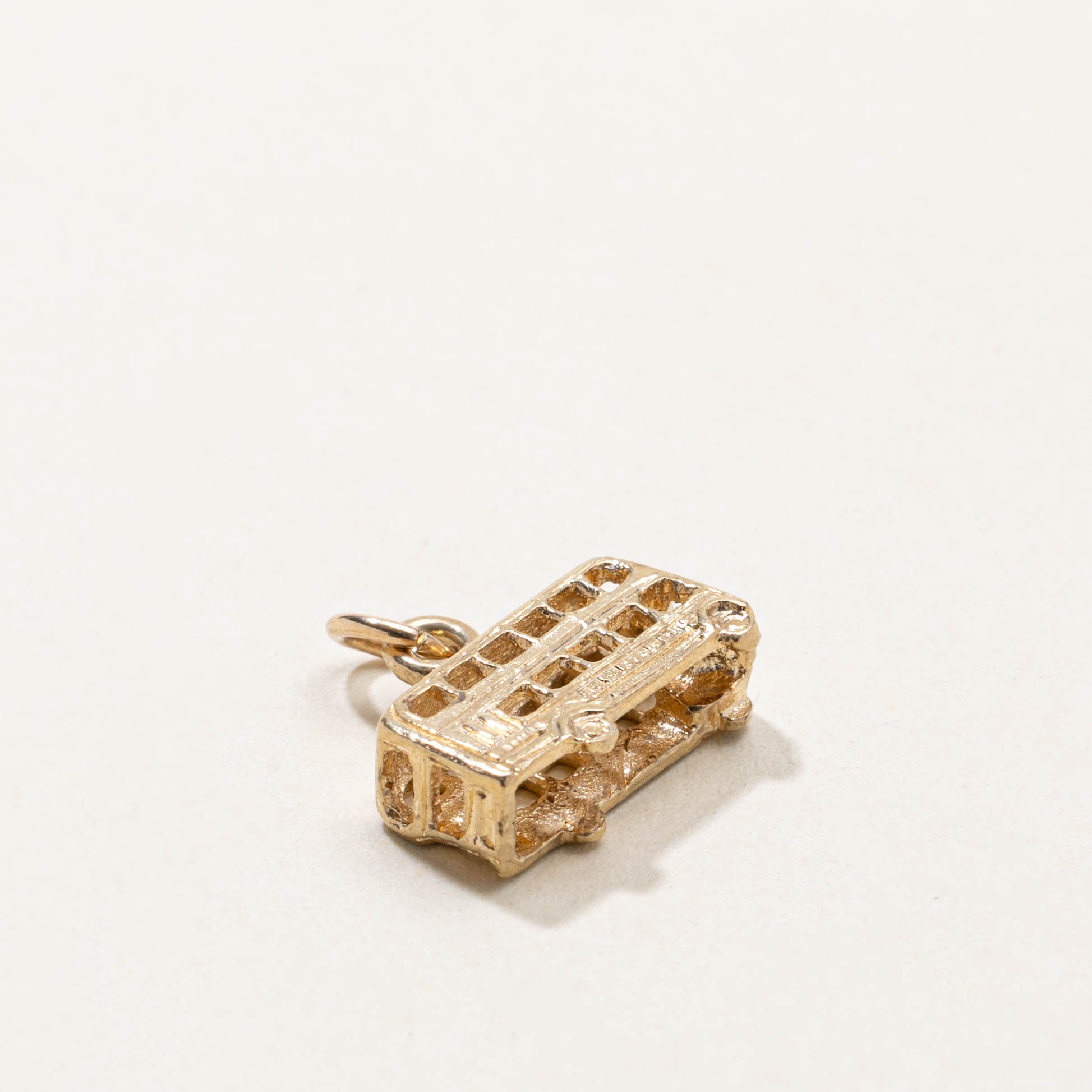9k Double Decker Bus Charm