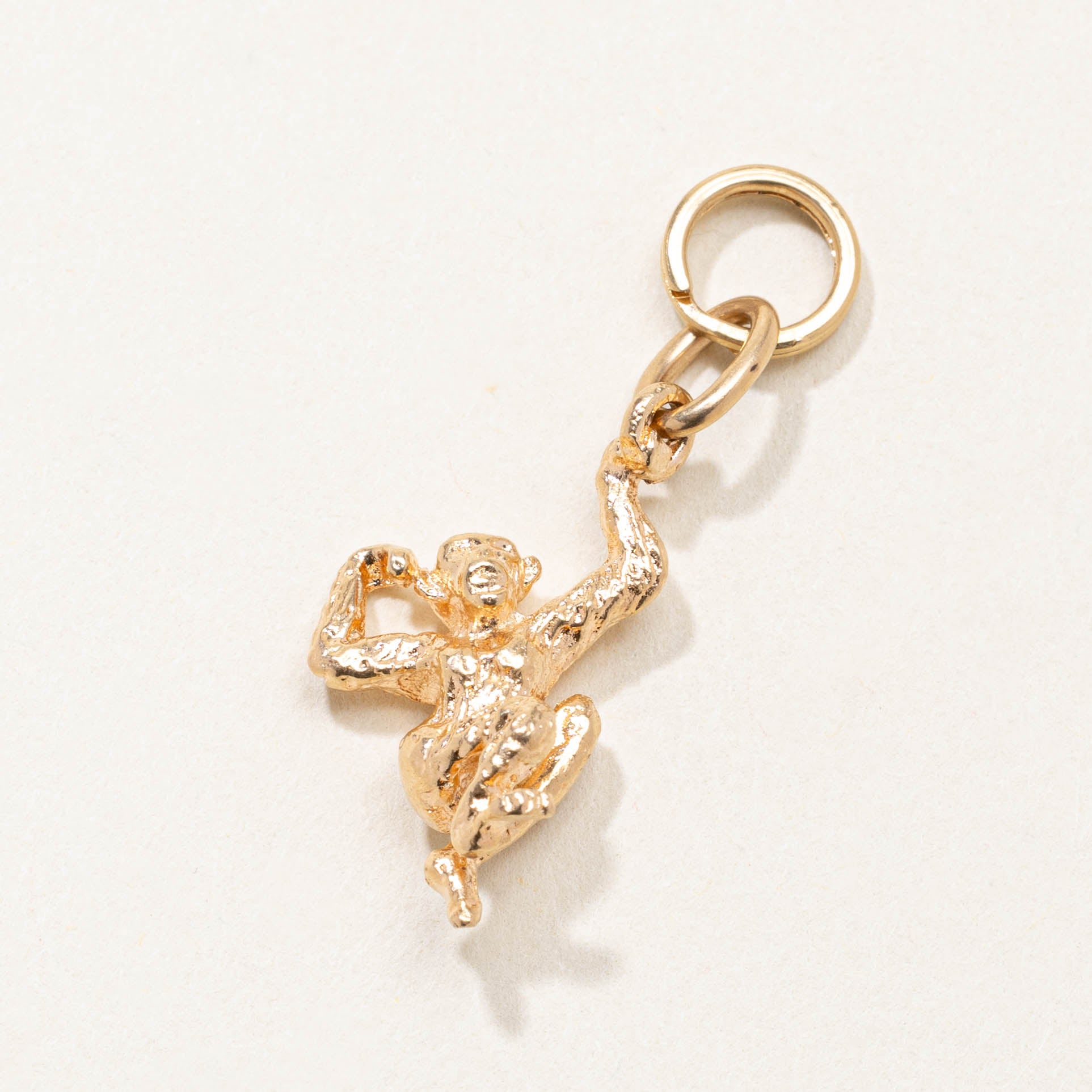 18k Monkey Charm