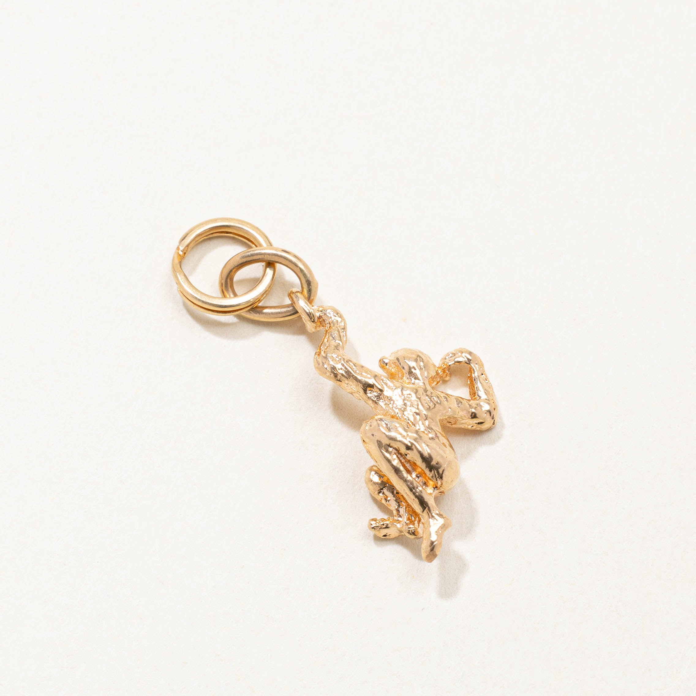 18k Monkey Charm