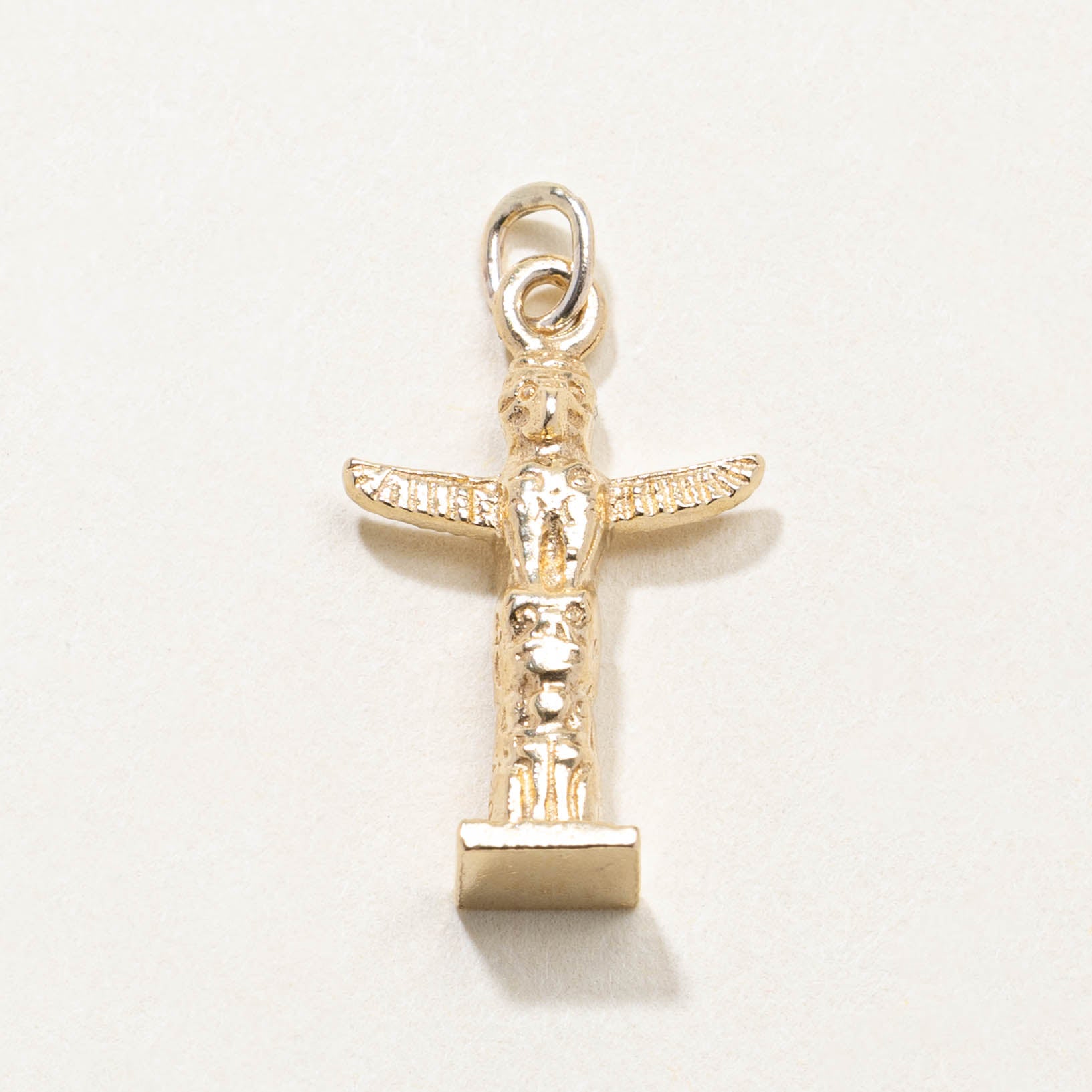 10k Totem Pole Charm