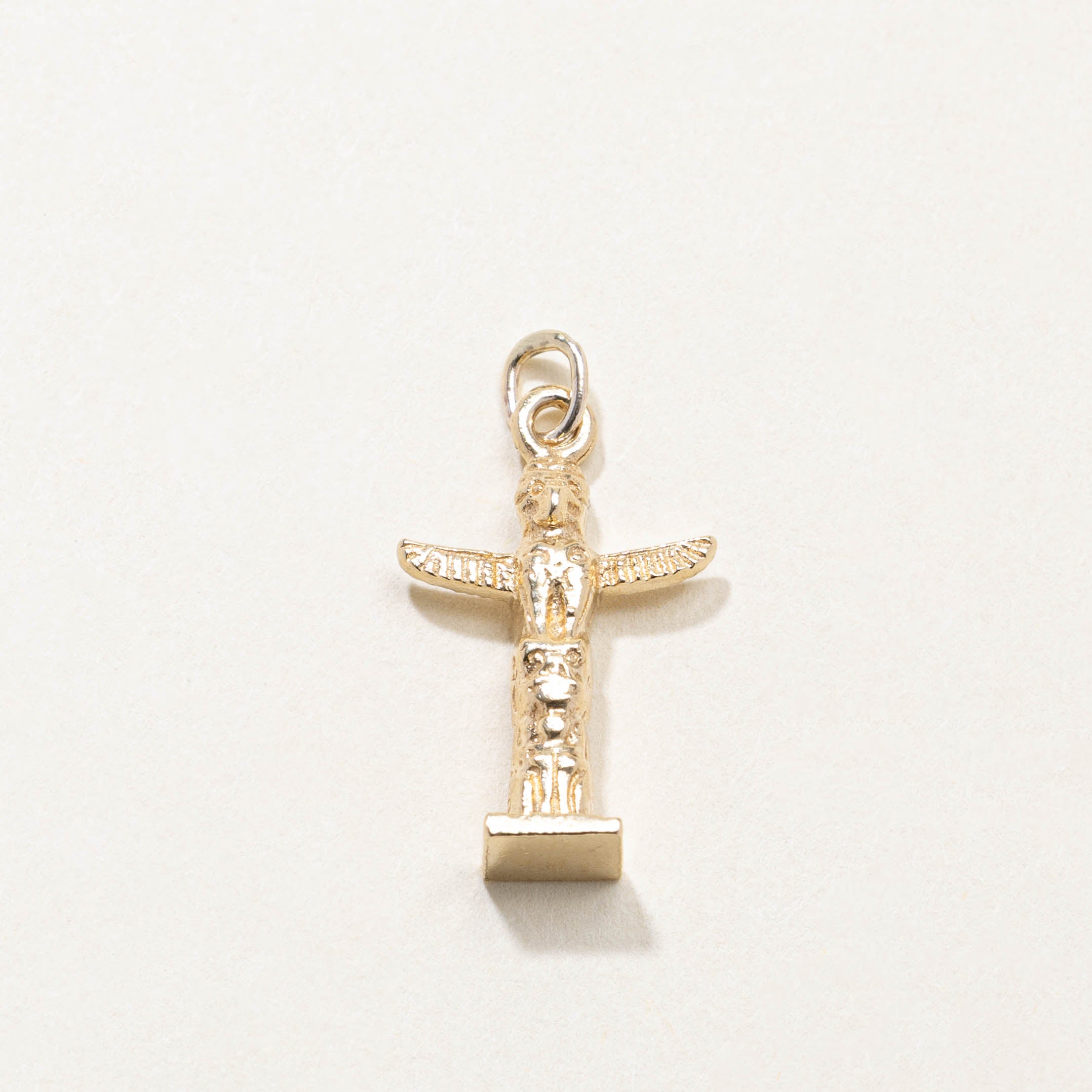 10k Totem Pole Charm