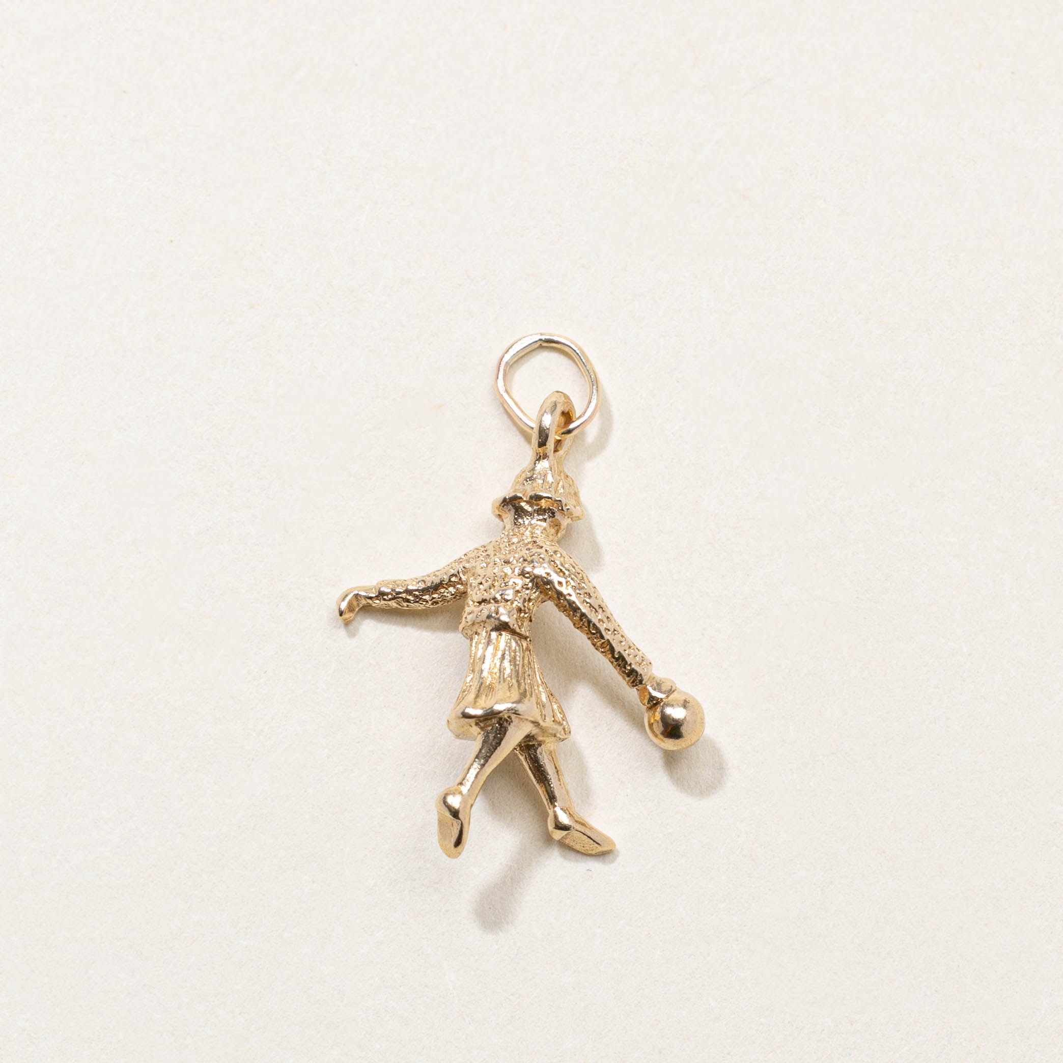 10k Dancing Figure Charm