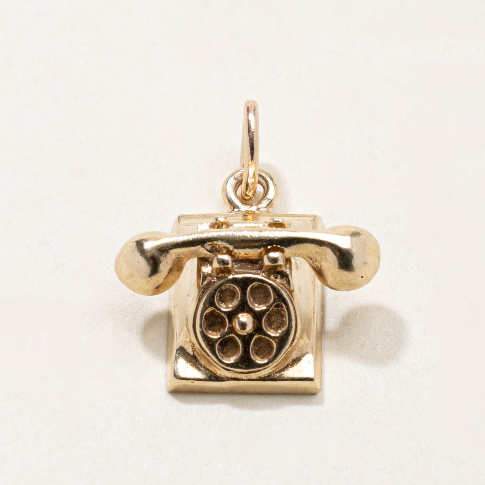 10k Rotary Phone Charm