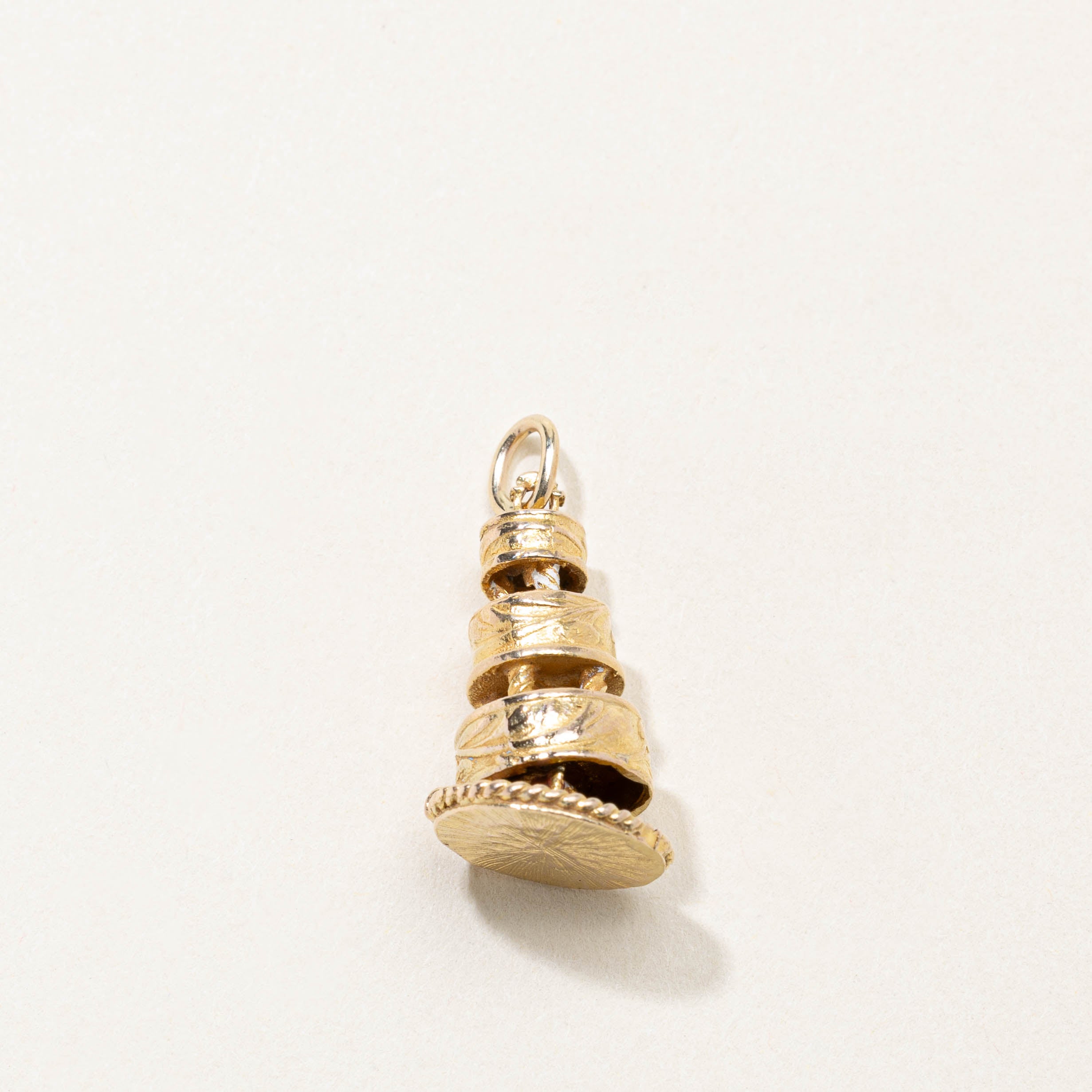 12k Layered Cake Charm