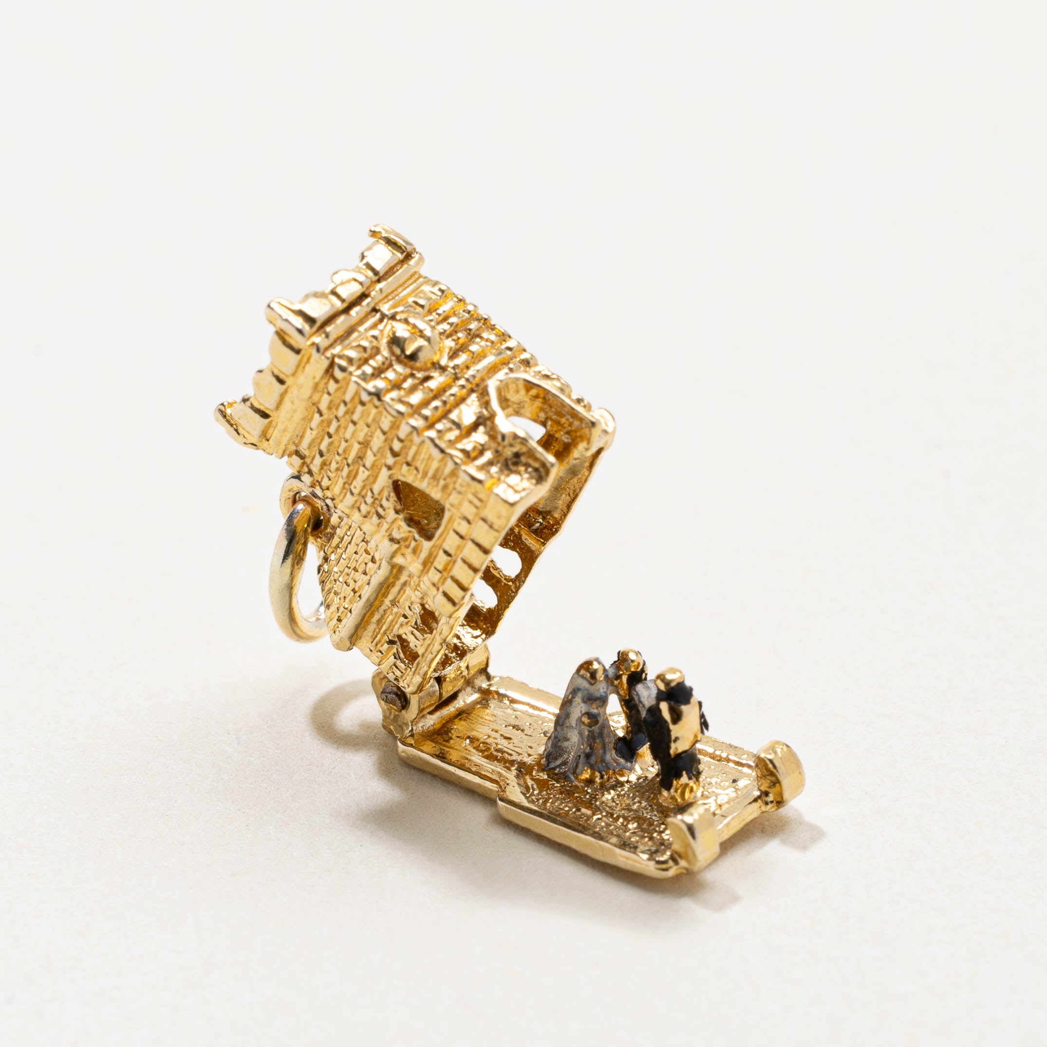 9k Castle Wedding Charm