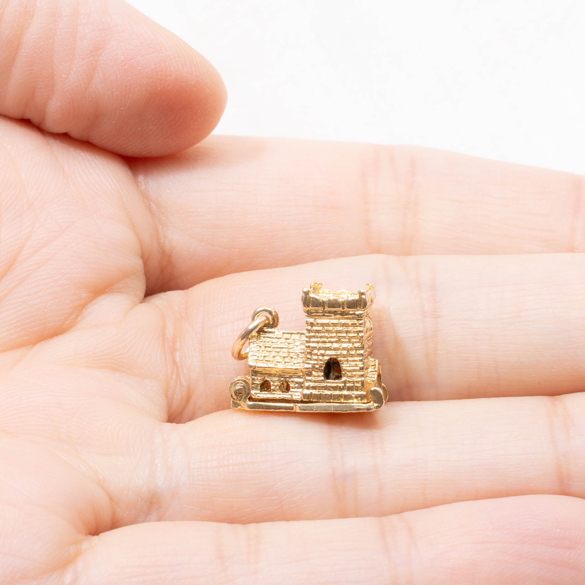 9k Castle Wedding Charm