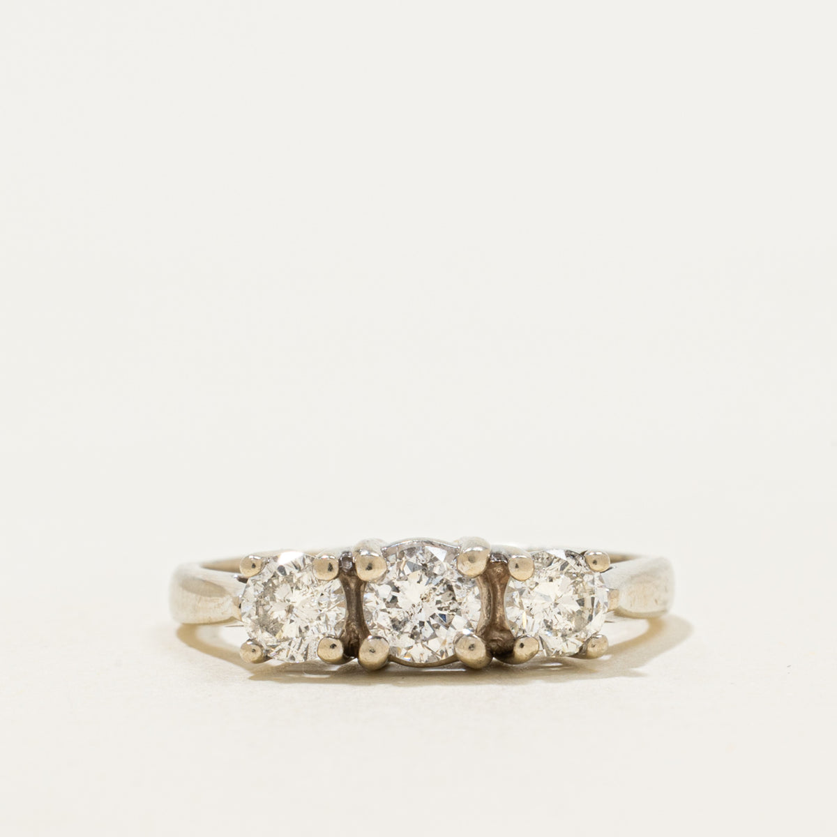 14k Three Stone Diamond Ring | 0.28ct | SZ 7