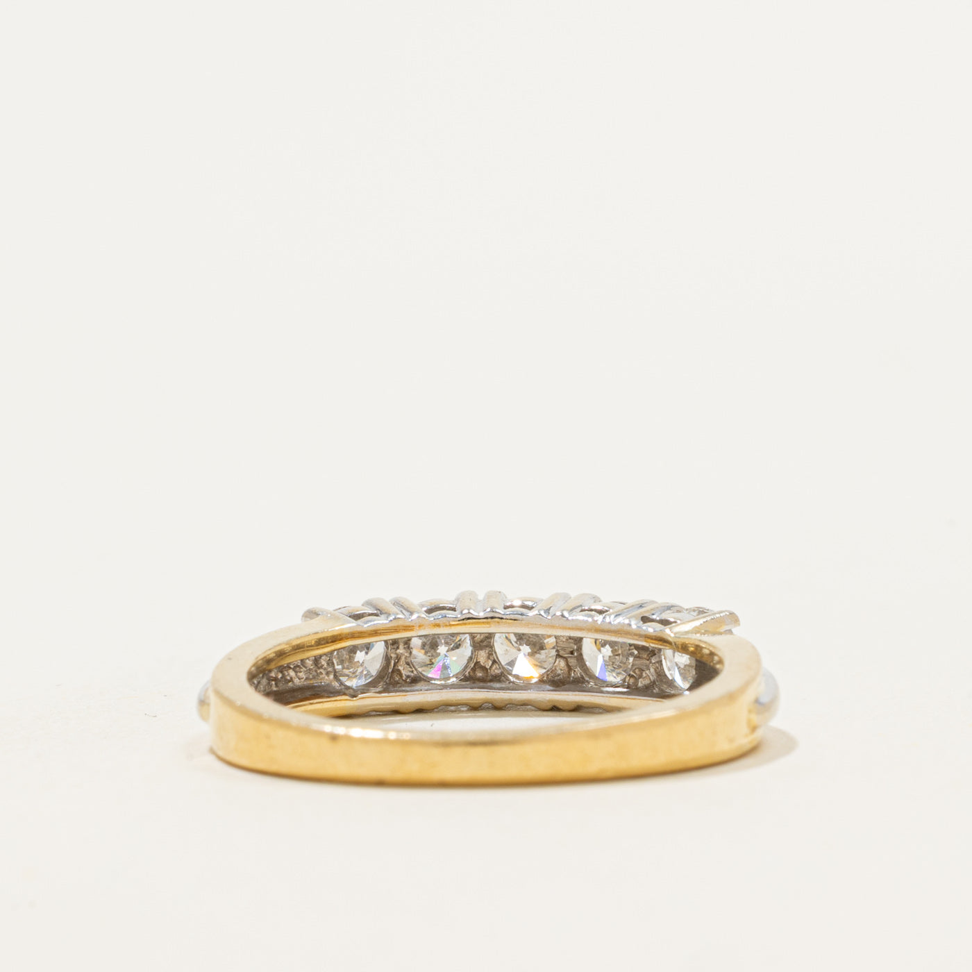 ‘Birks’ 18k Five Stone Diamond Ring | 0.15ct | SZ 7
