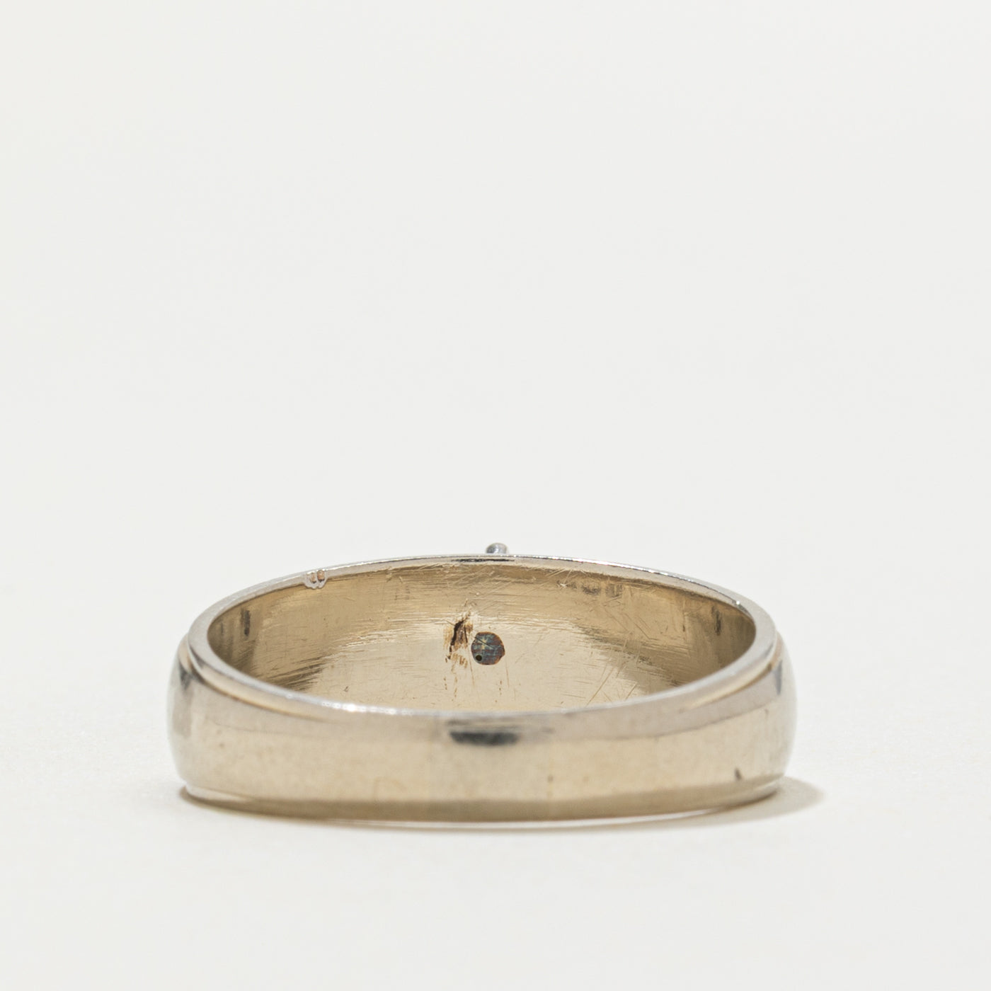 Vintage Canadian 14k High Set Diamond Ring | SZ 7.25