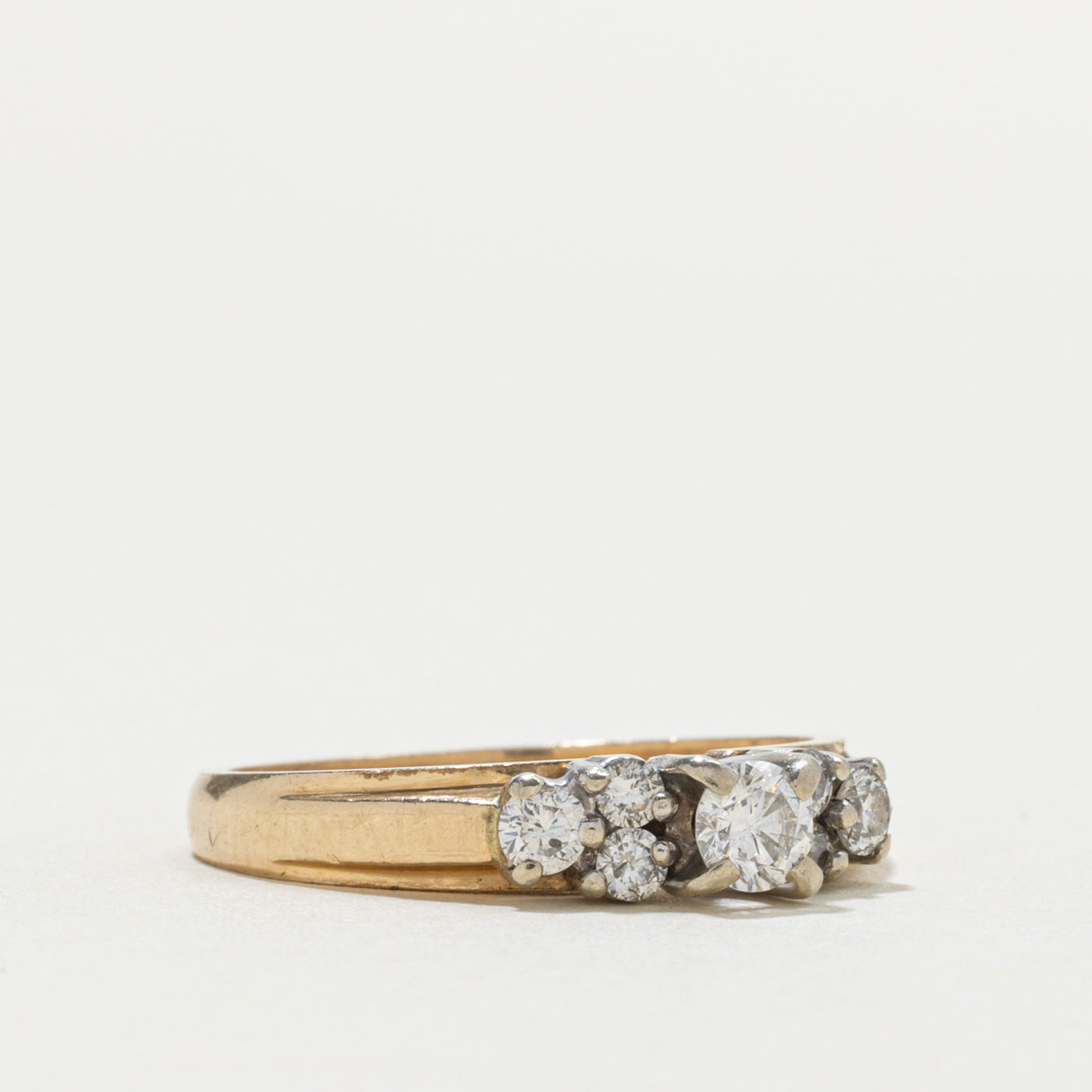 14k Diamond Accented Ring | 0.38ctw | SZ 6.75