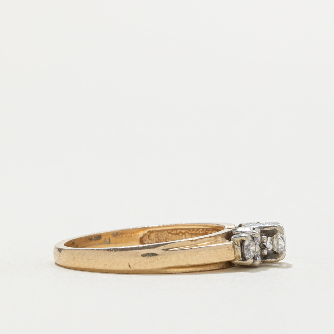 14k Diamond Accented Ring | 0.38ctw | SZ 6.75