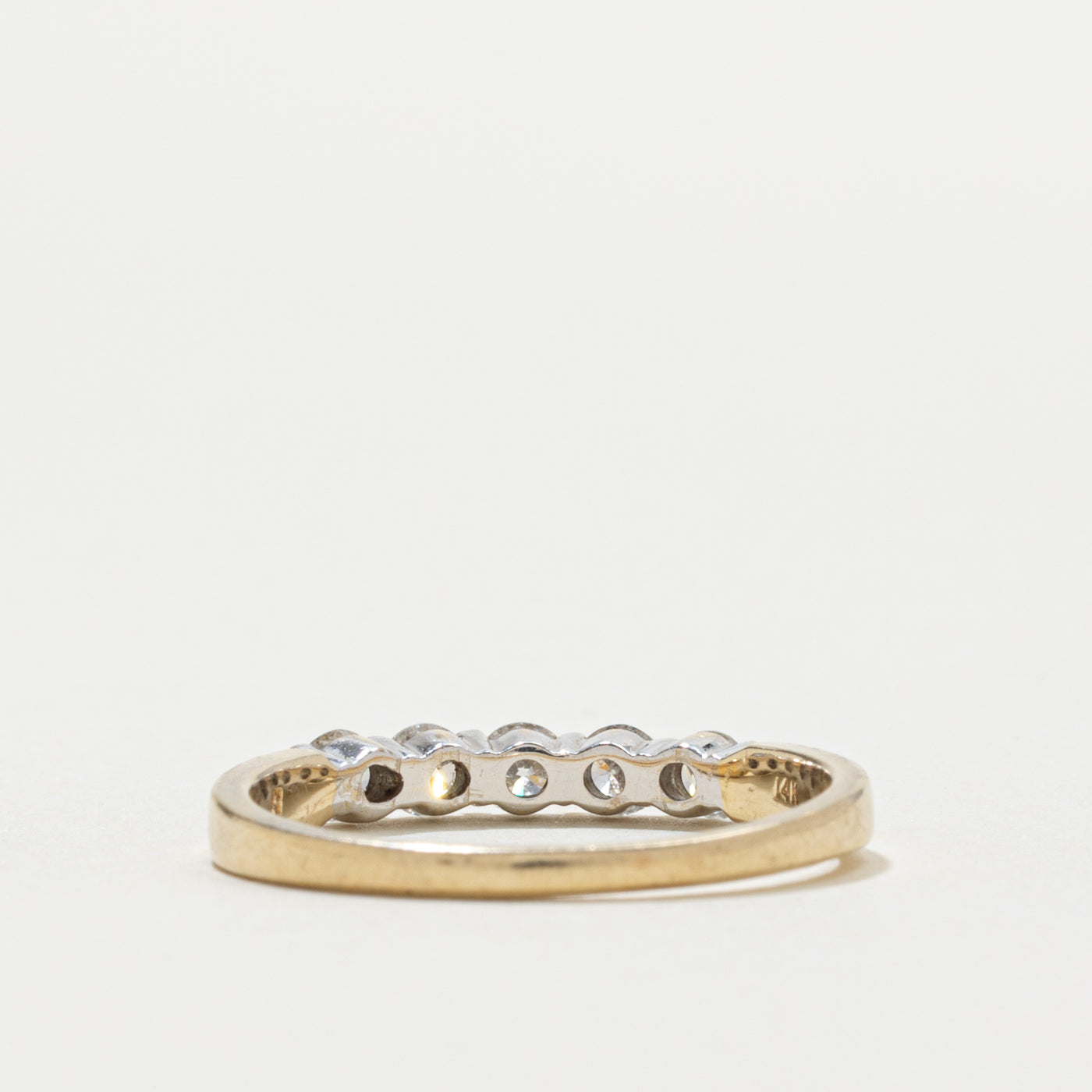 14k Five Stone Diamond Band | 0.50ctw | SZ 7.25
