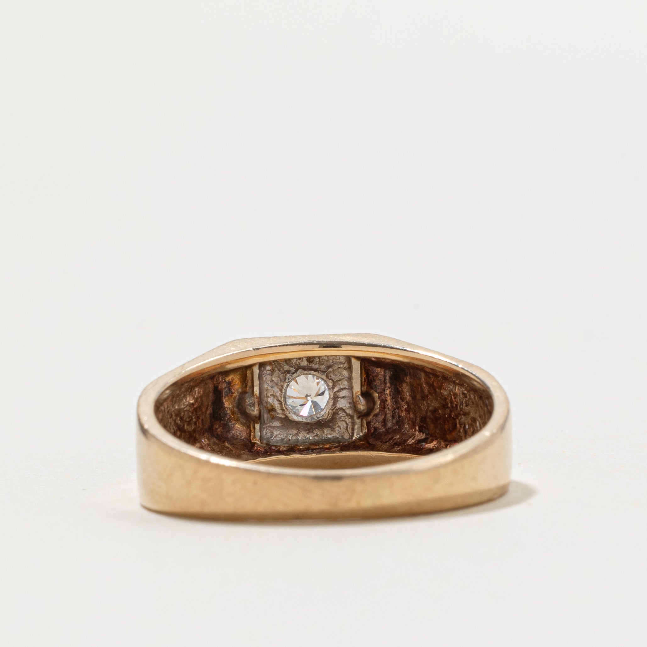 10k Illusion Set Diamond Ring | 0.16ctw | SZ 9.25
