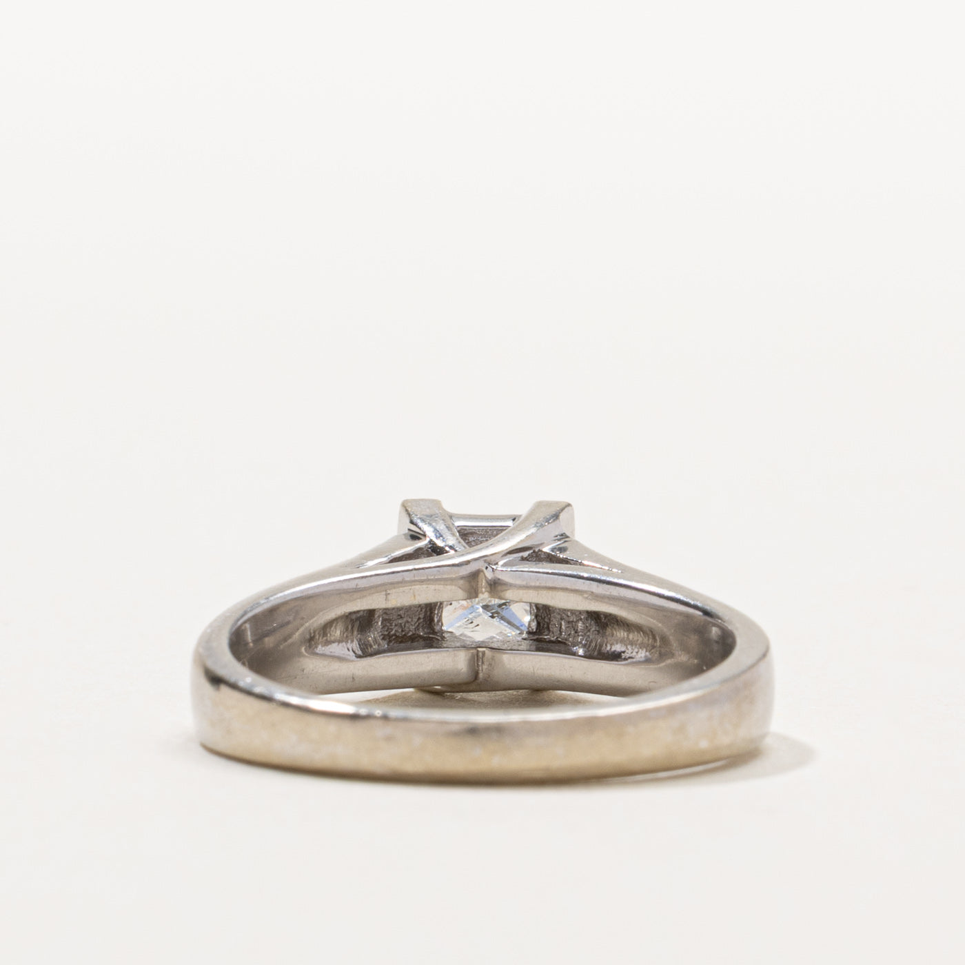 Canadian Princess Cut Solitaire Diamond Ring | 0.75ct SI2 G | SZ 6.75