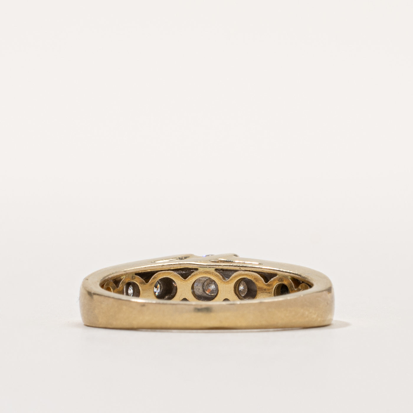 14k Diamond Accented Ring | 0.30ct I2 H, 0.84ctw | SZ 7