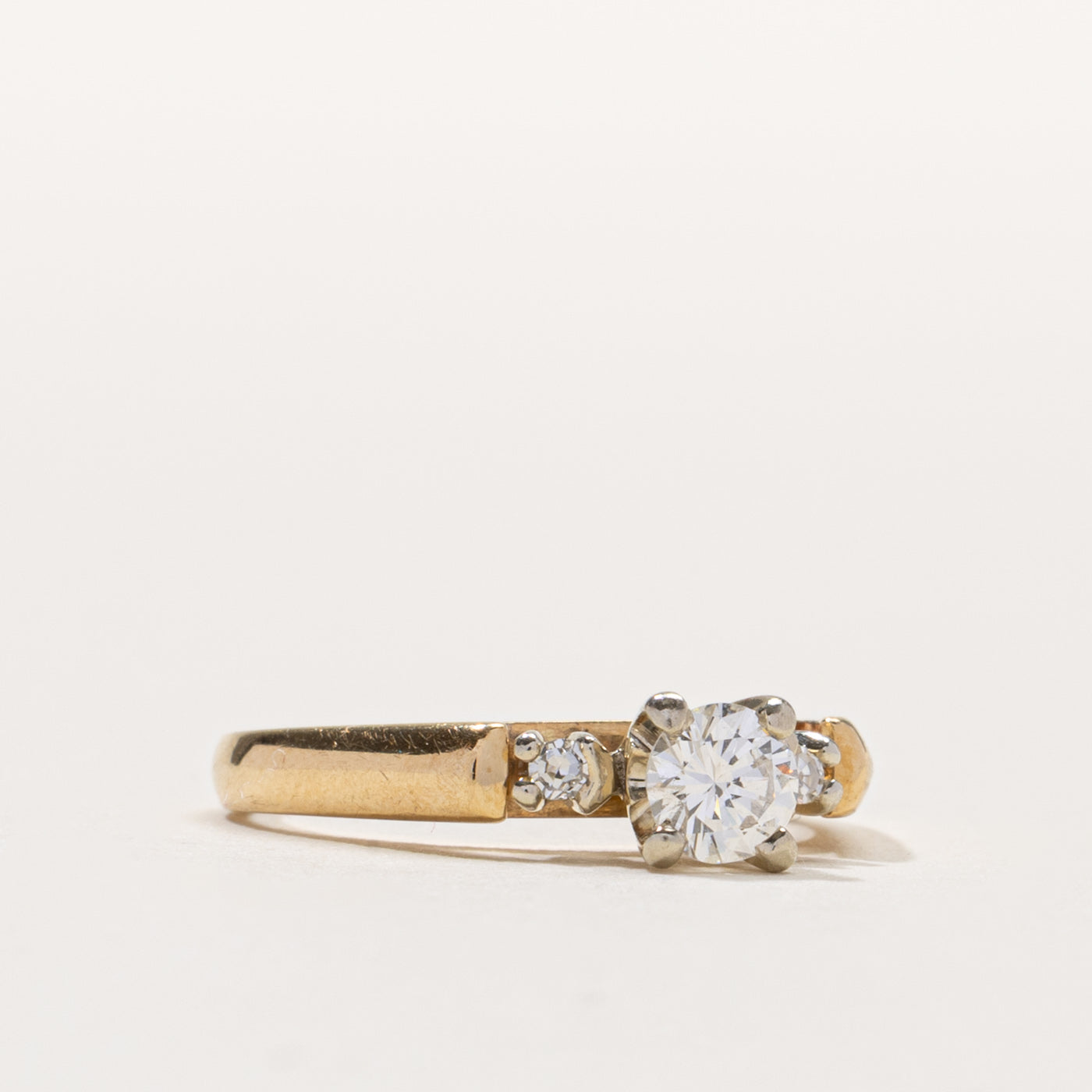 14k Diamond Accented Ring | 0.32ctw | SZ 4