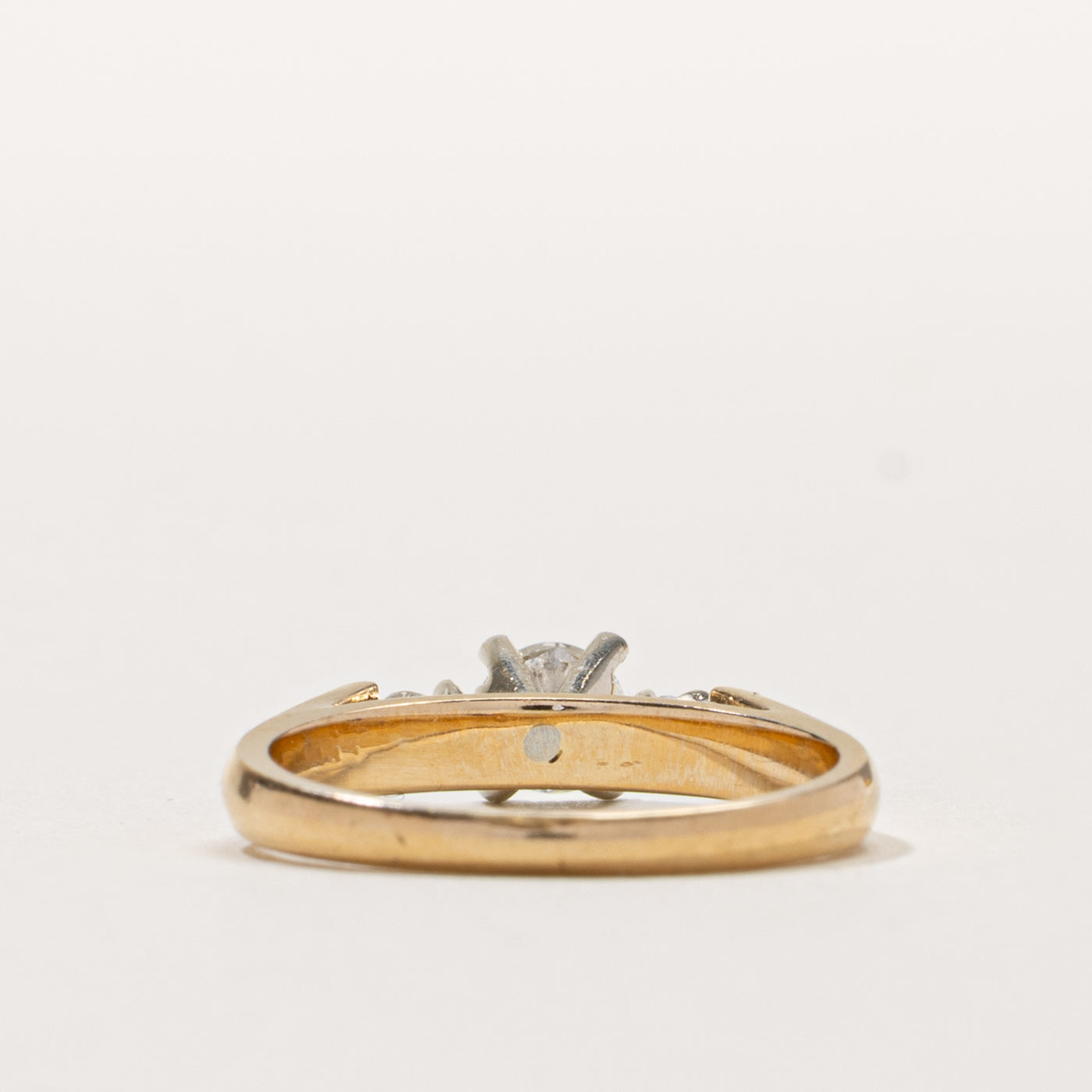 14k Diamond Accented Ring | 0.32ctw | SZ 4