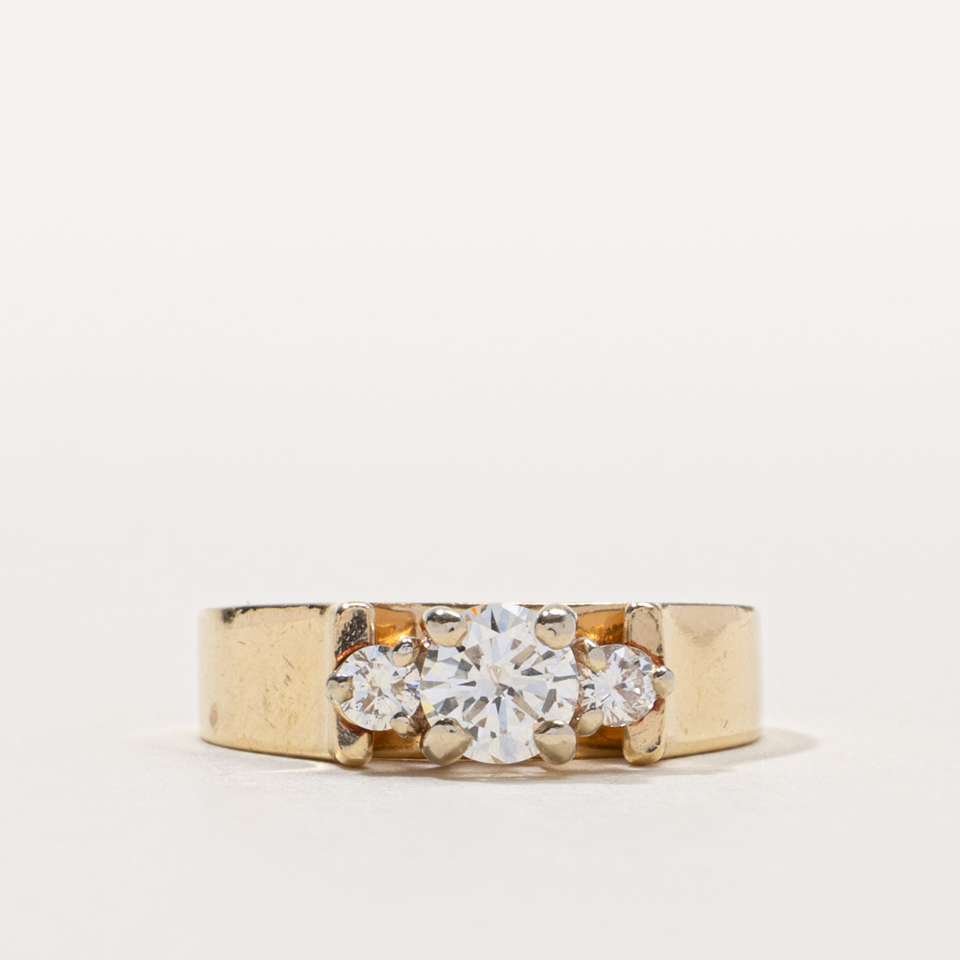 14k Diamond Accented Ring | 0.54ctw | SZ 4.75