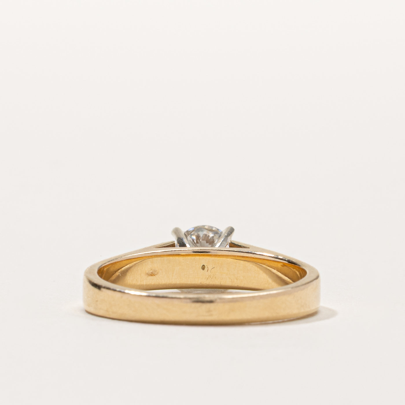 14k Solitaire Diamond Ring | 0.52ct SI2 I/J | SZ 6.5