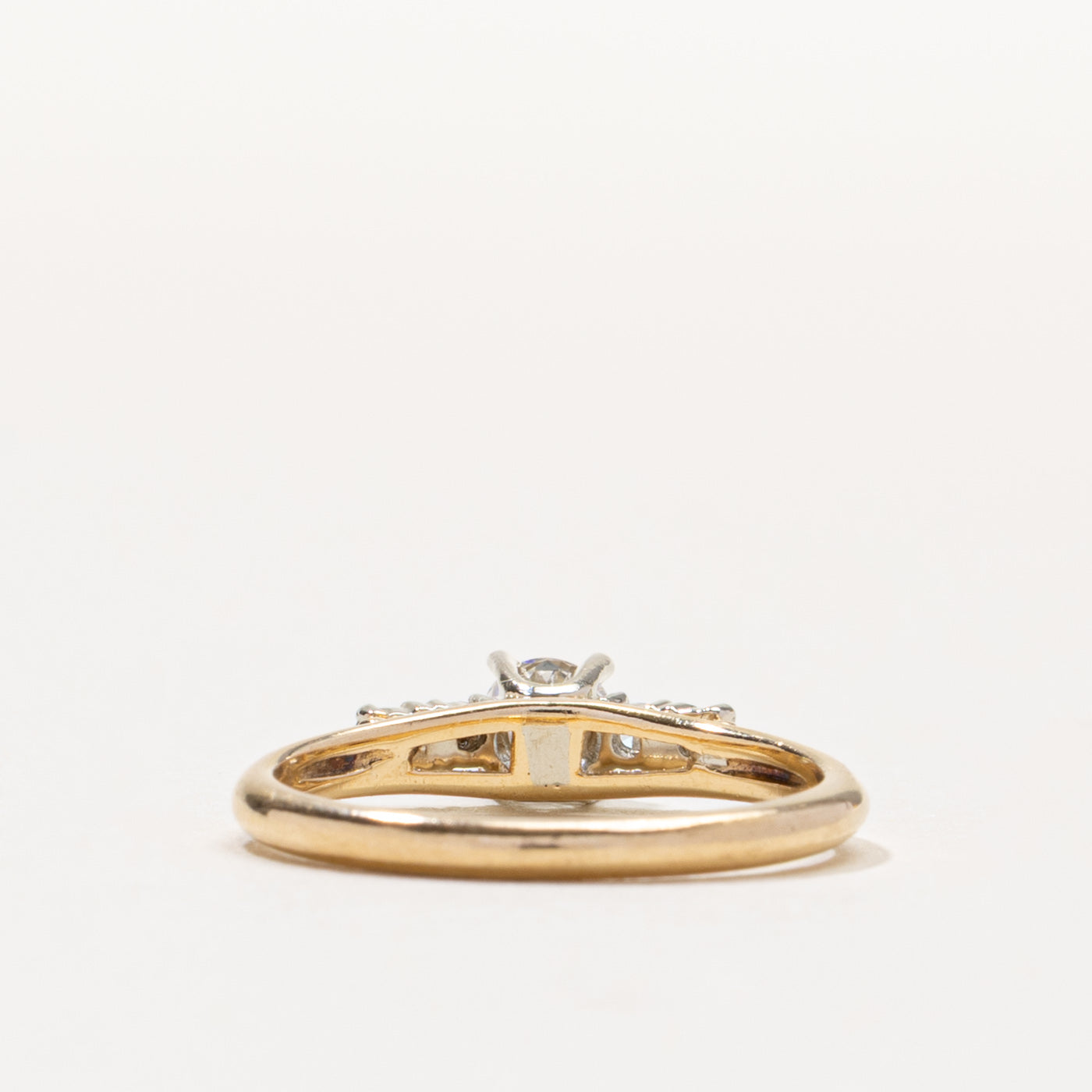 14k Diamond Accented Ring | 0.27ct I1 H, 0.10ctw | SZ 6.25