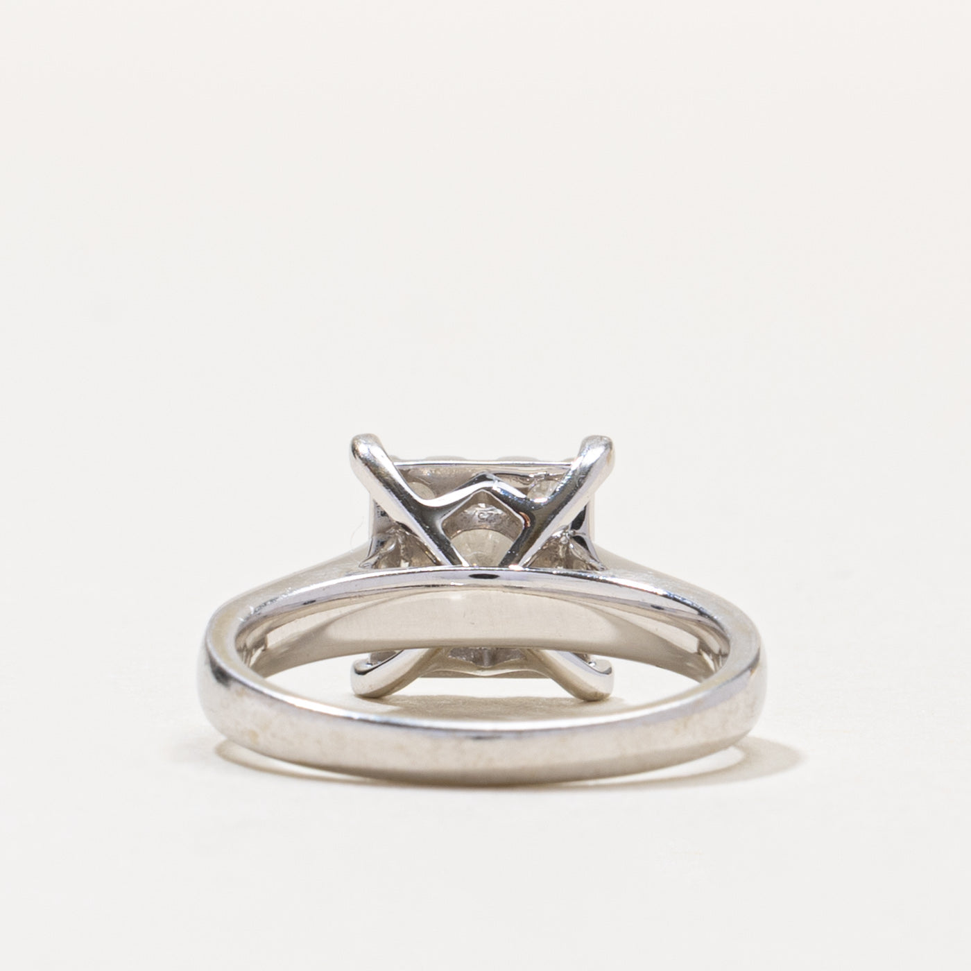 14k Diamond Square Cluster Ring | 0.75ctw | SZ 5.25