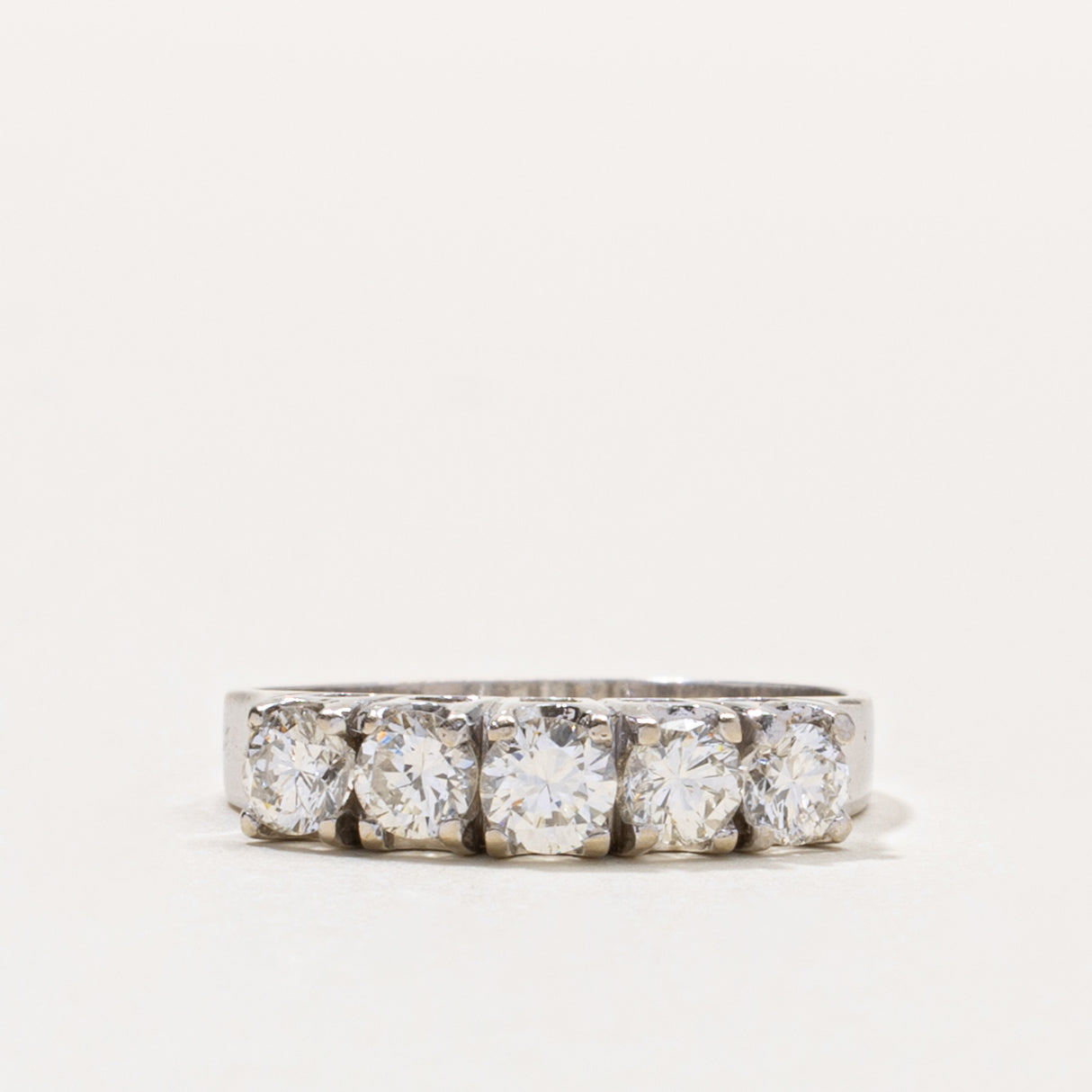 18k Five Stone Diamond Ring | 0.68ctw | SZ 5.75