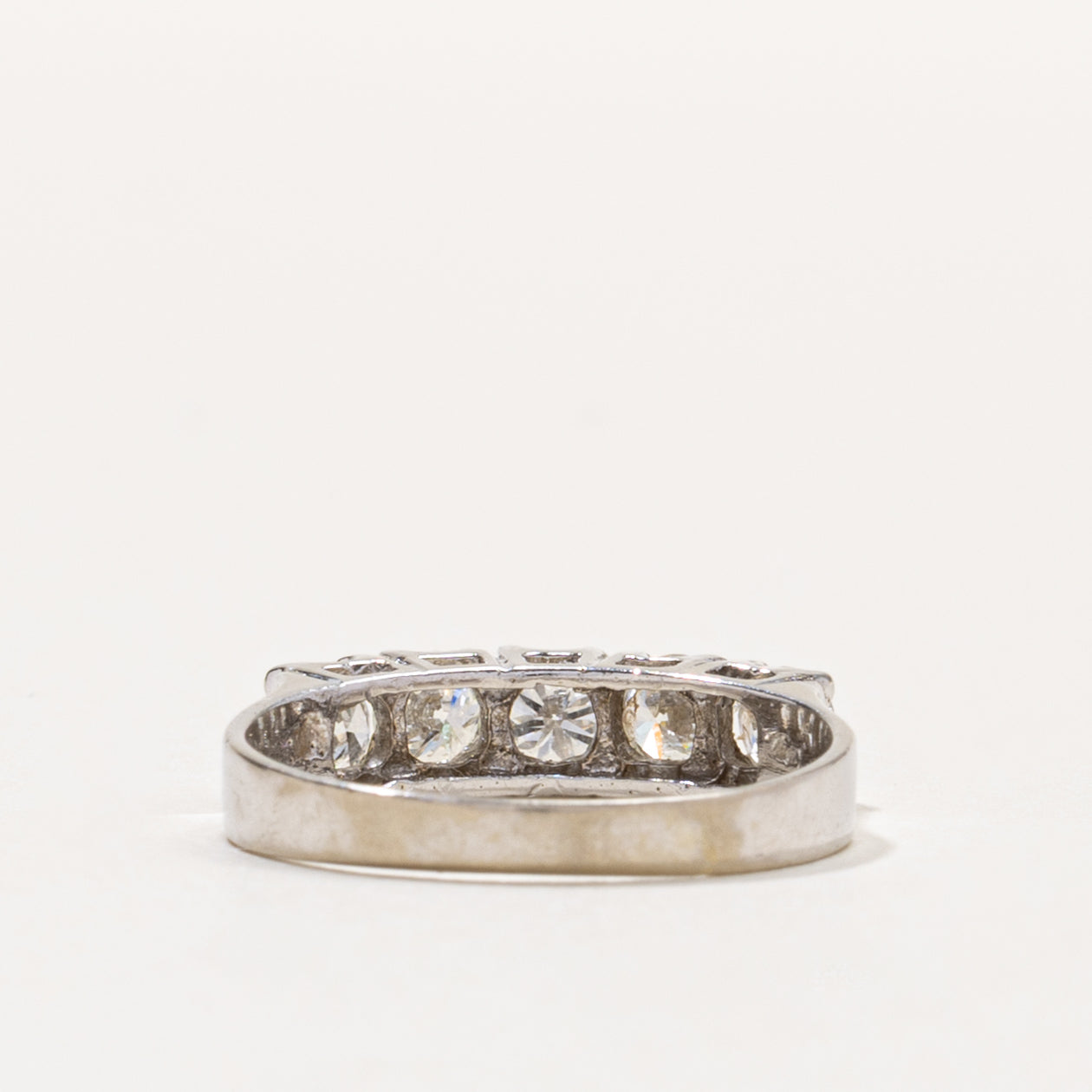 18k Five Stone Diamond Ring | 0.68ctw | SZ 5.75