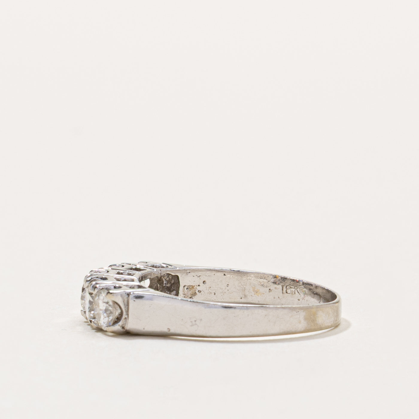 18k Five Stone Diamond Ring | 0.68ctw | SZ 5.75