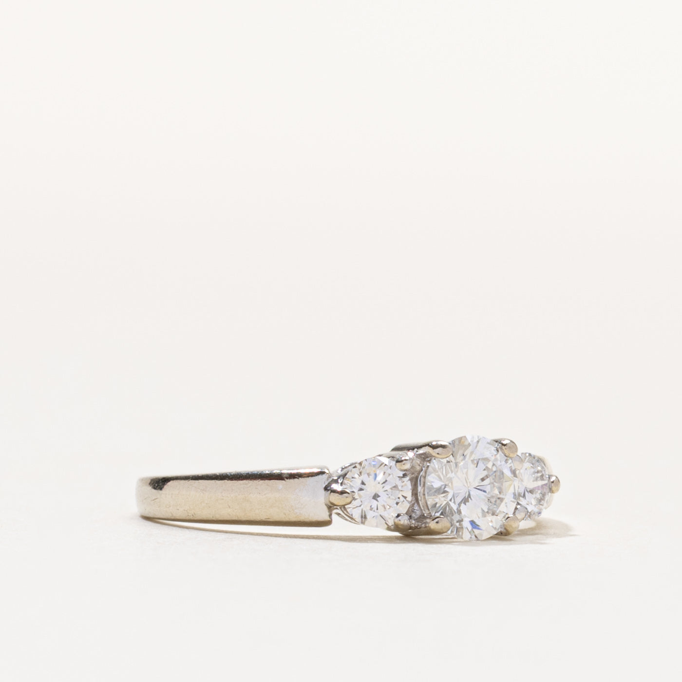 14k Three Stone Diamond Ring | 0.67ctw | SZ 7.5