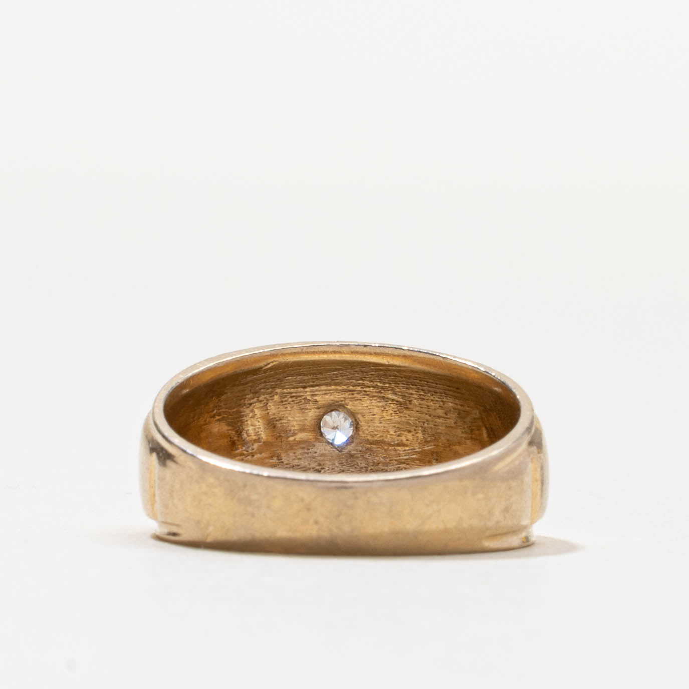 10k Star Set Diamond Ring | SZ 6