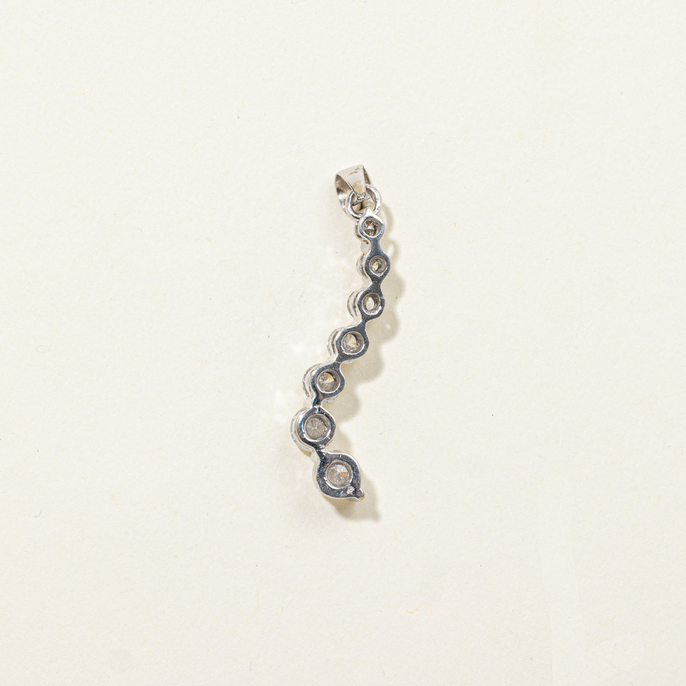 14k Diamond Journey Pendant | 1.31ctw