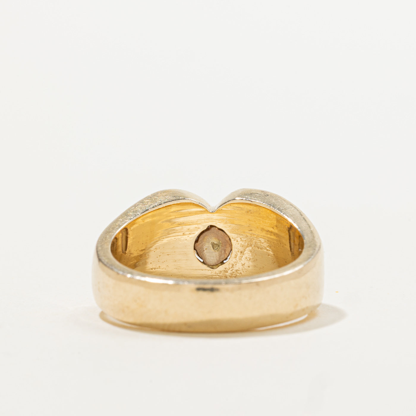14k Solitaire Diamond Reverse Tapered Ring | 0.30ct | SZ 6