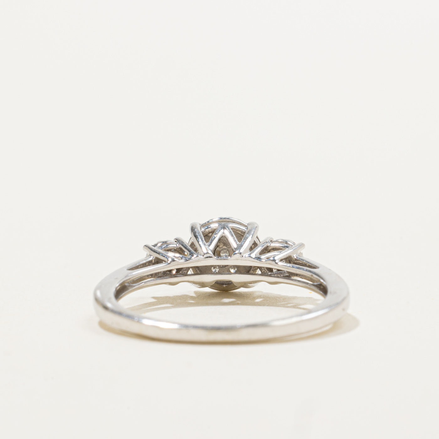 10k Illusion Set Diamond Ring | 0.10ctw | SZ 6.75