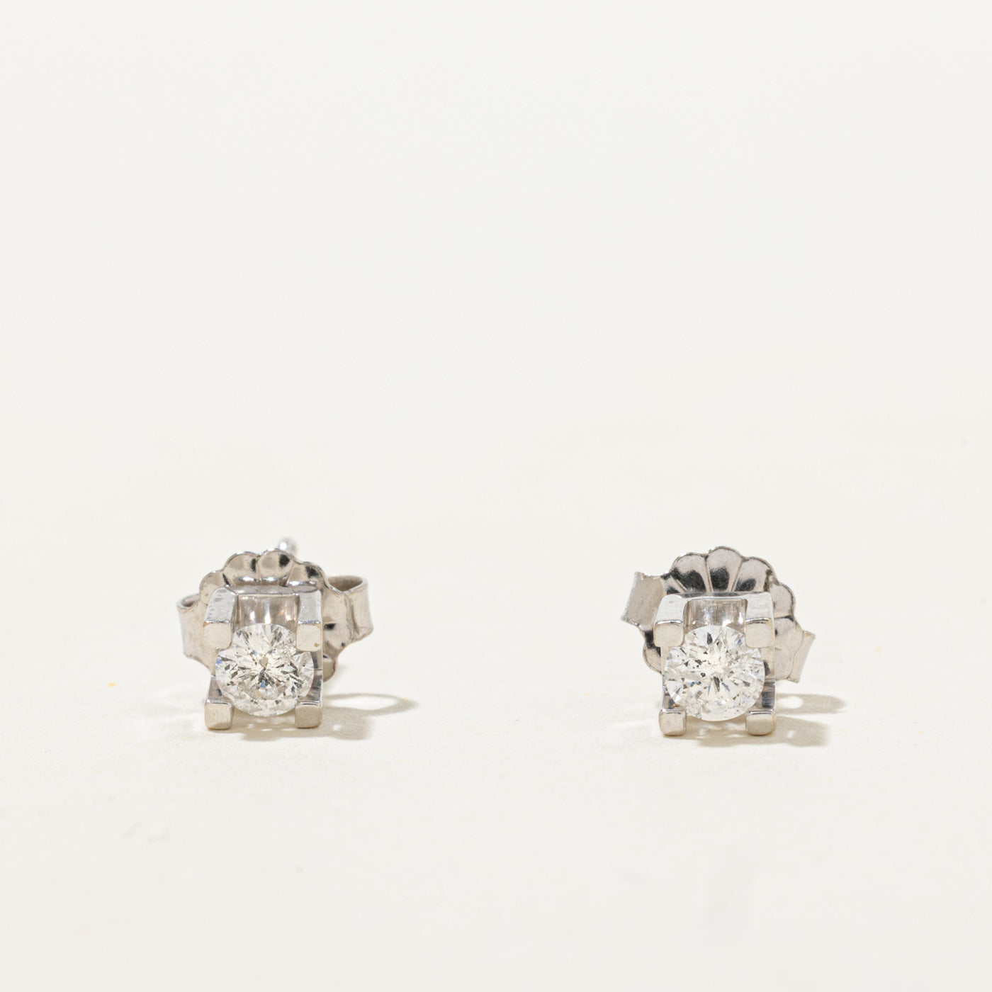 Canadian 14k Diamond Stud Earrings | 0.26ctw