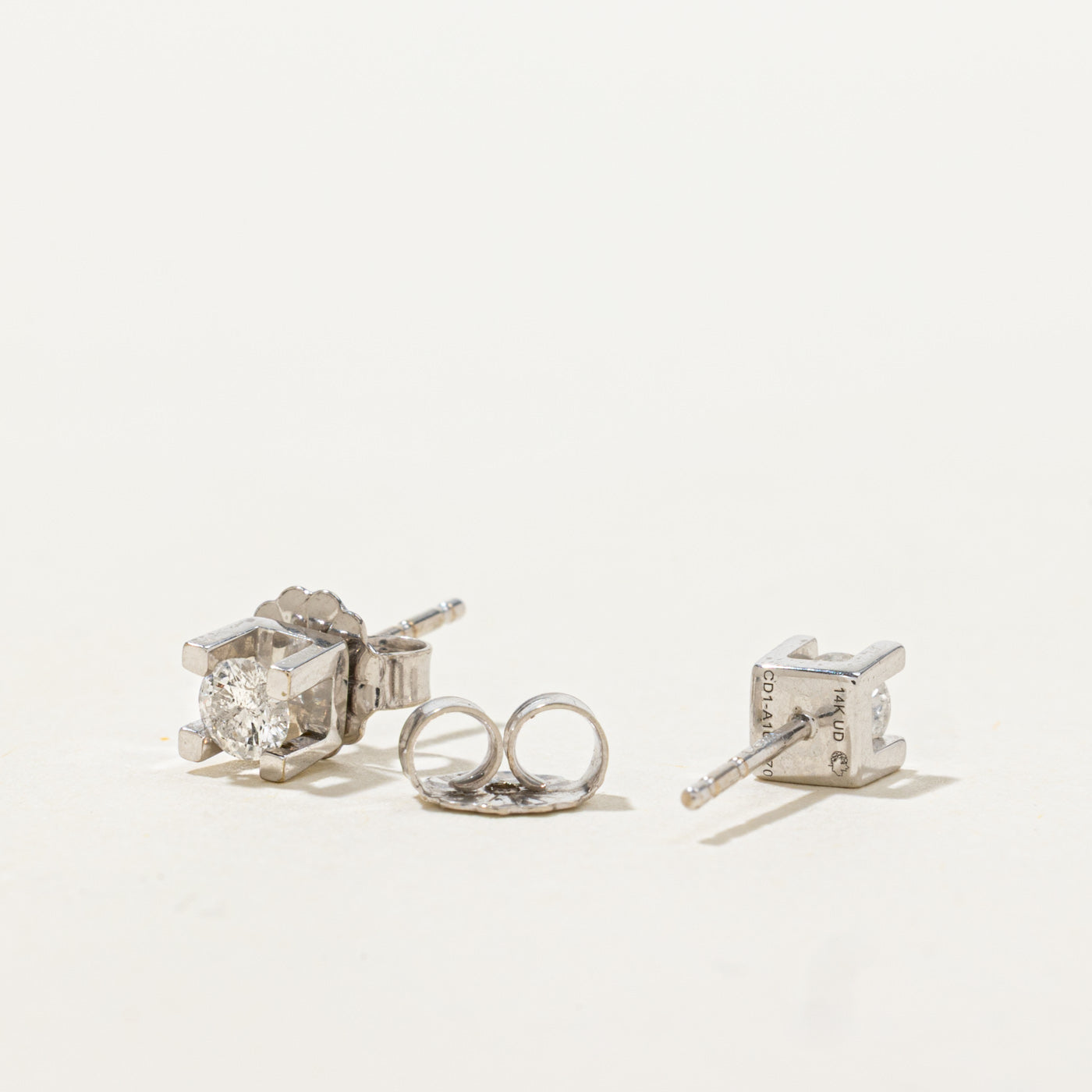 Canadian 14k Diamond Stud Earrings | 0.26ctw