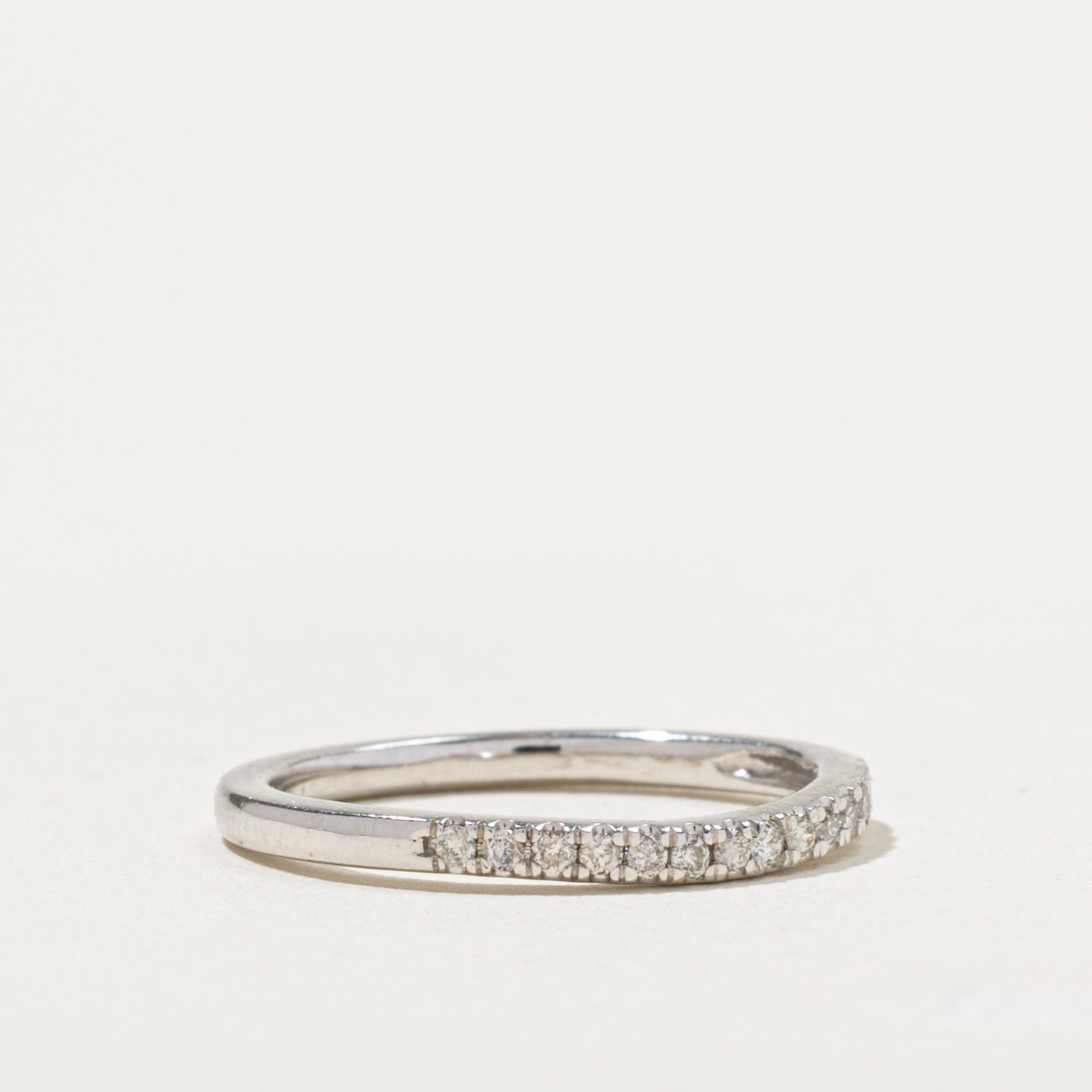 10k Semi Eternity Diamond Band | SZ 6.25