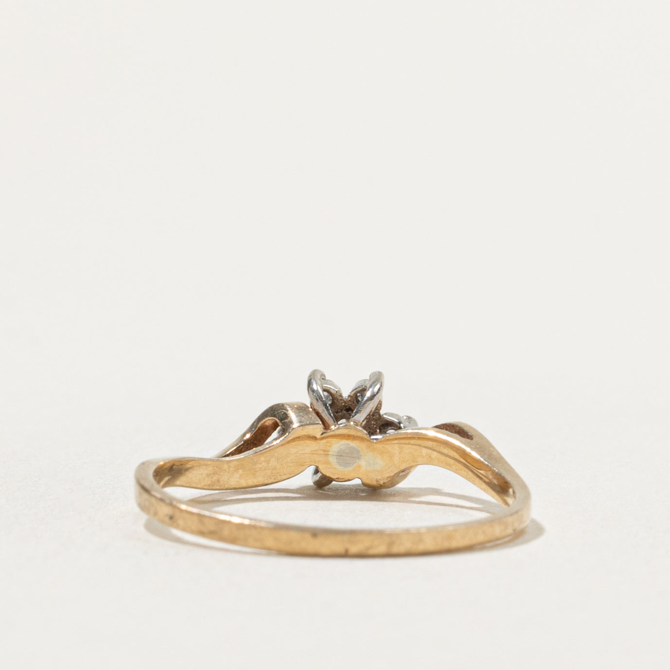 10k Diamond Floral Cluster Ring | SZ 5.25