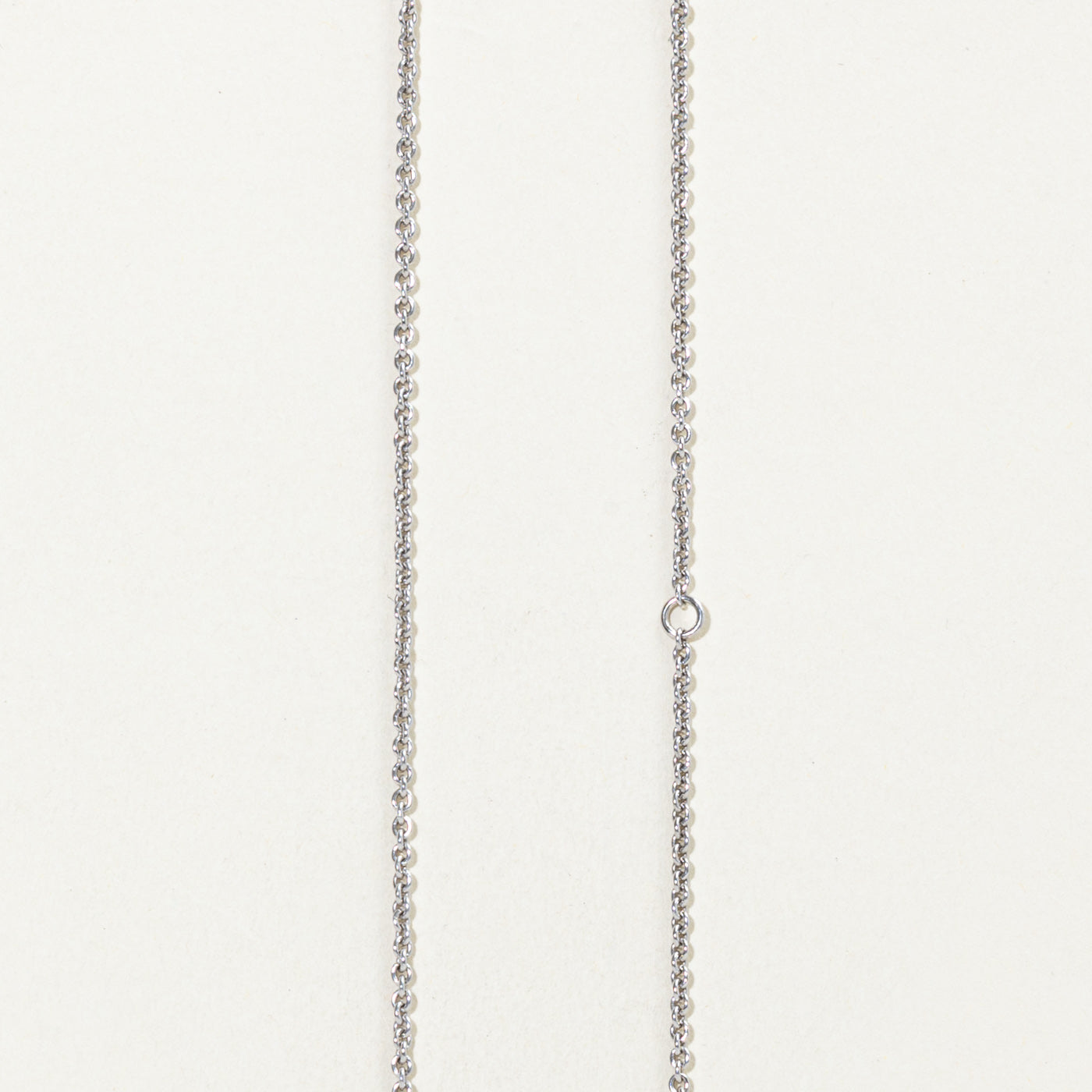 ‘Mikimoto’ 18k Sapphire & Pearl Pendant Necklace | 0.19ctw, 0.10ctw | 17.75"