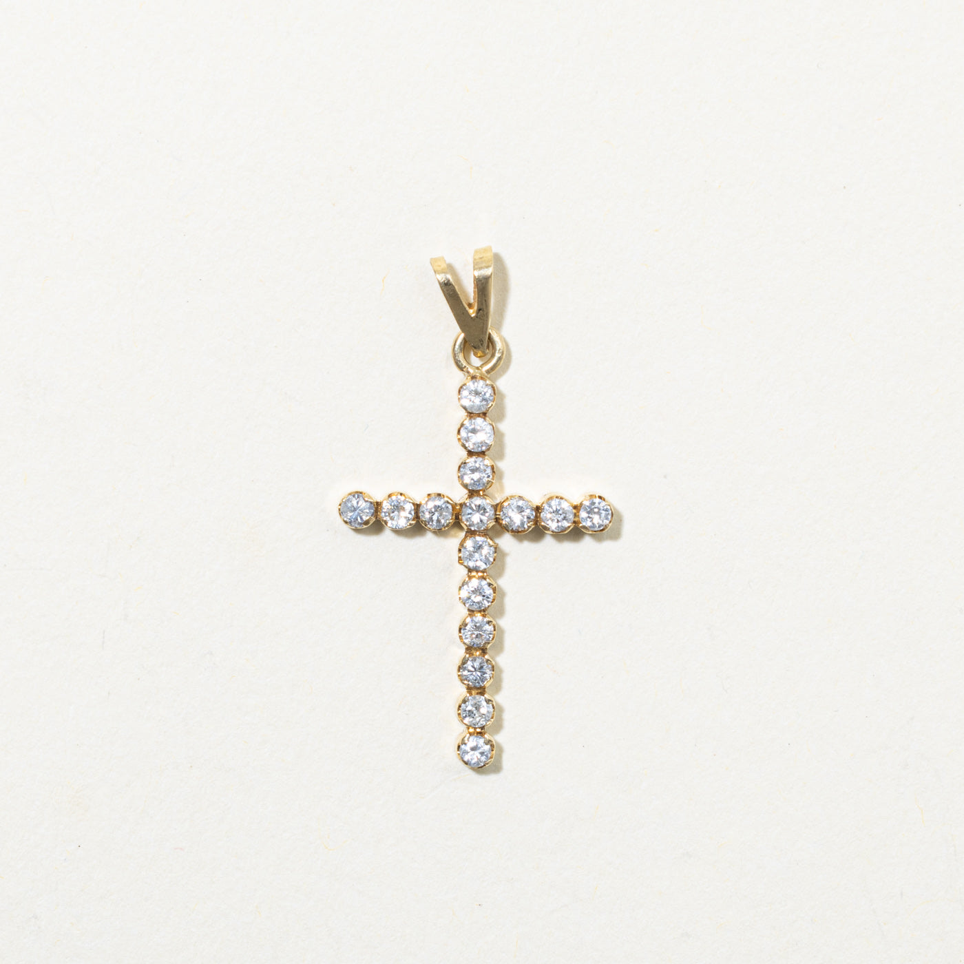 Diamond Cross Pendant | 0.32ctw
