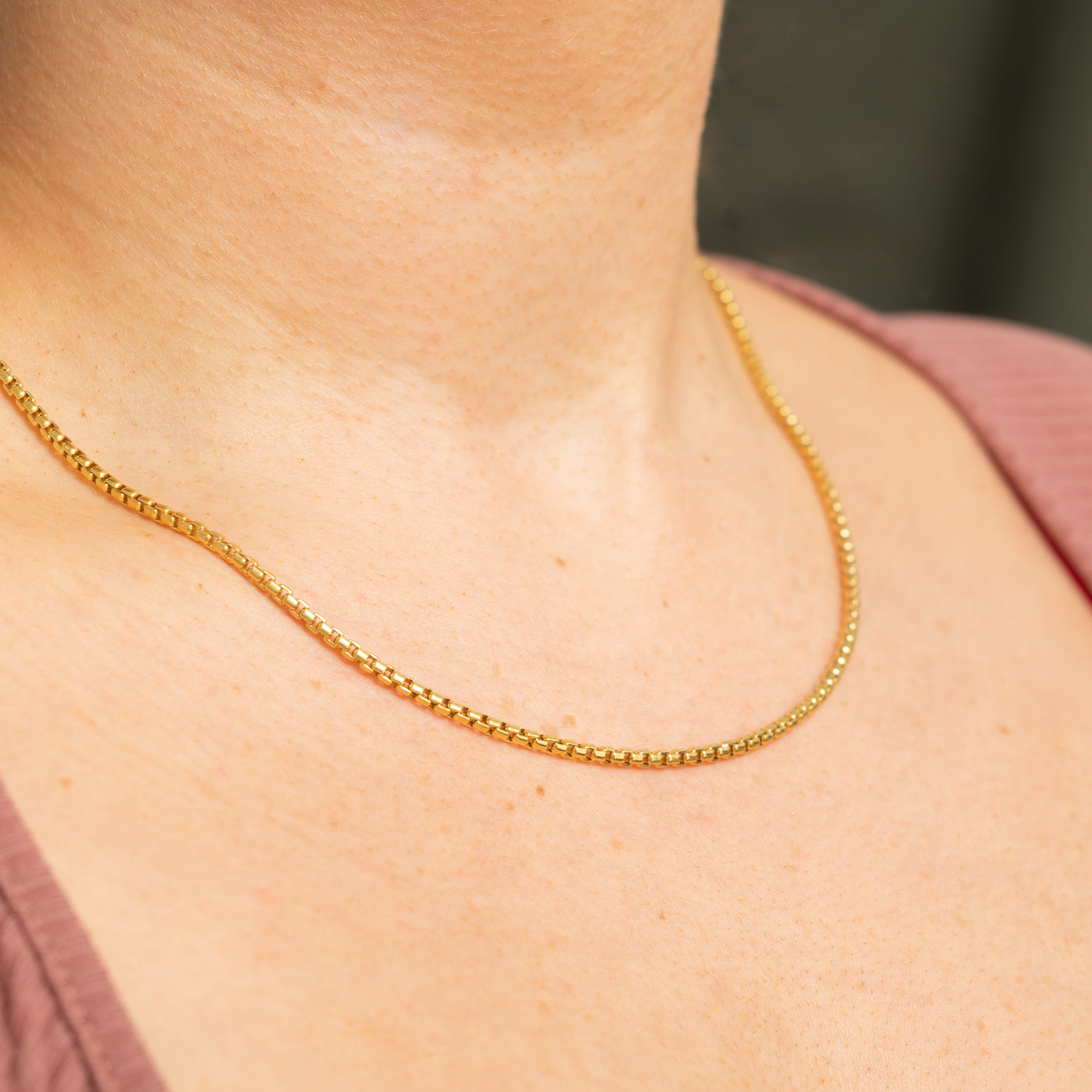 ‘David Yurman’ 18k Box Chain | 18.75"