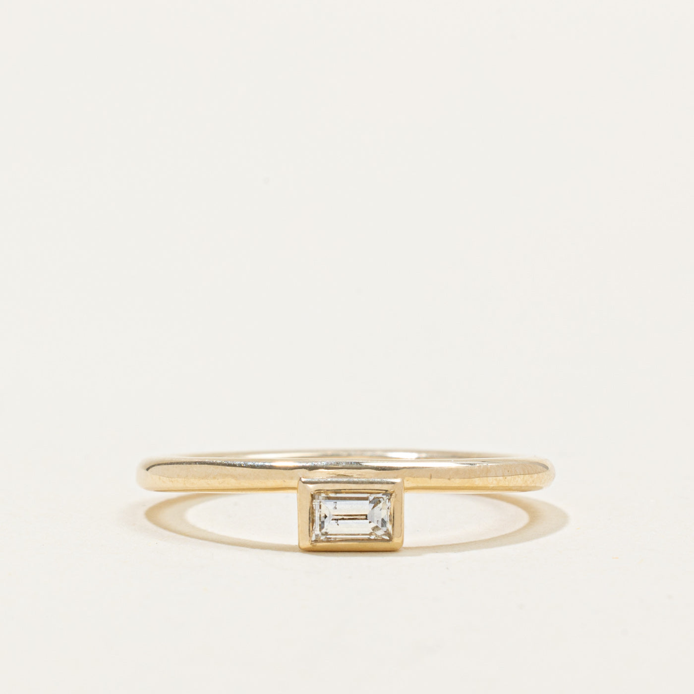 '100 Ways' 10k Diamond Baguette Ring | 0.16ct  | SZ 6.75