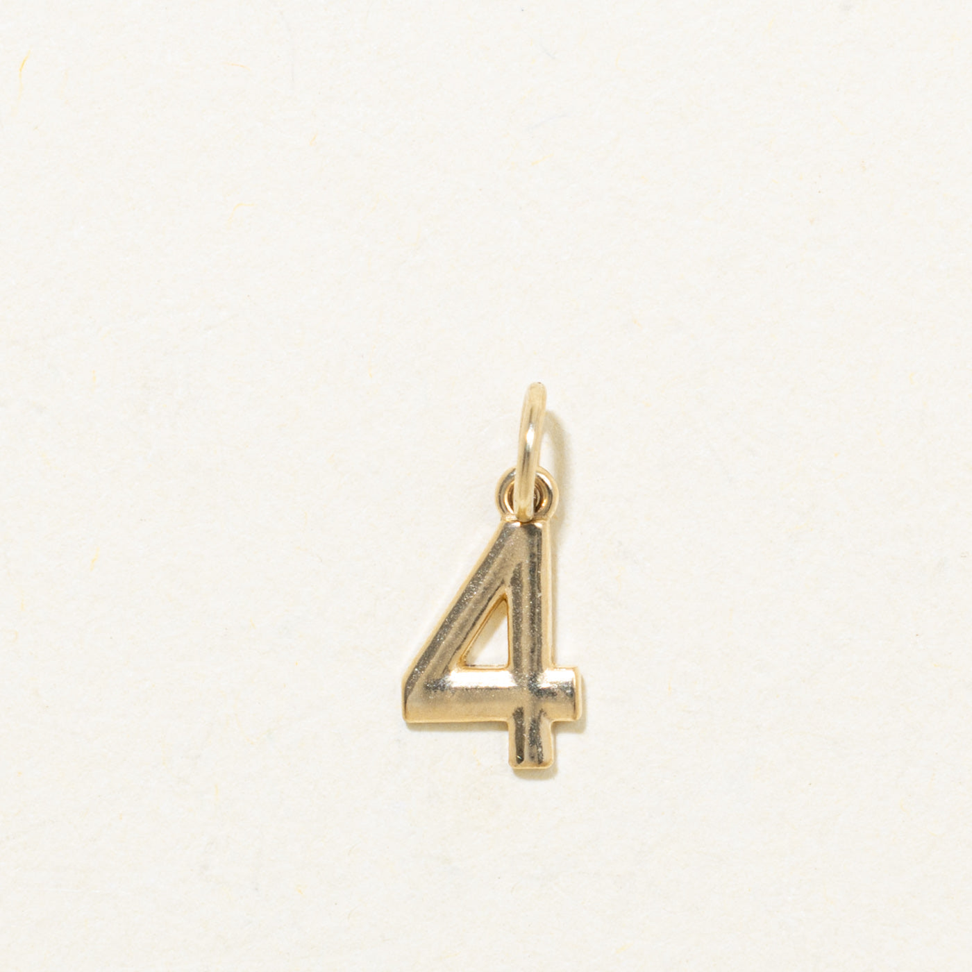 '100 Ways' 10k Yellow Gold Number Charm | Options Available