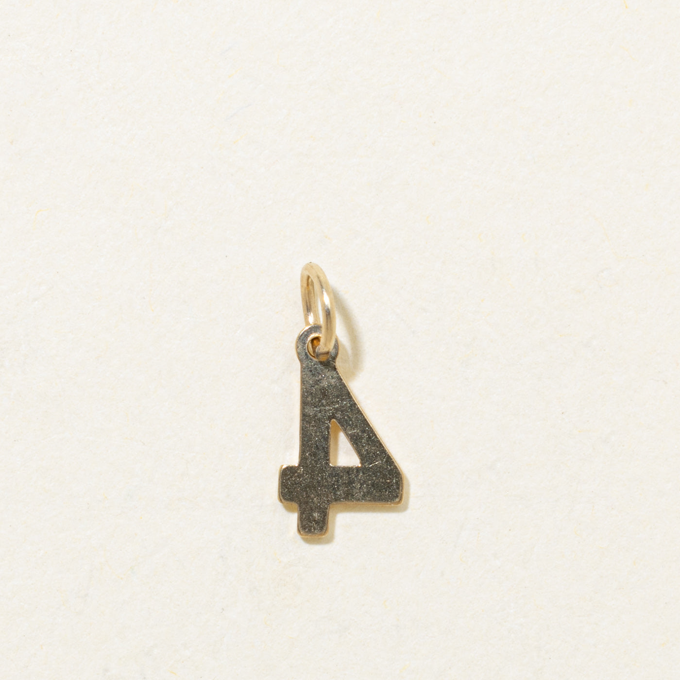 '100 Ways' 10k Yellow Gold Number Charm | Options Available