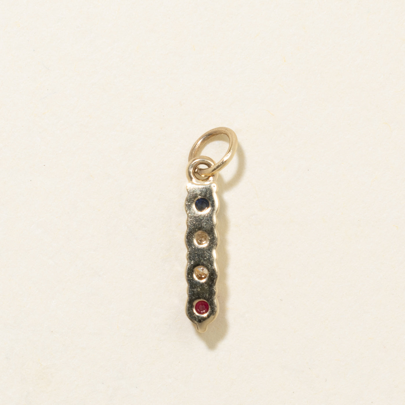 '100 Ways' 10k Yellow Australia Keepsake Charm | 0.27ctw