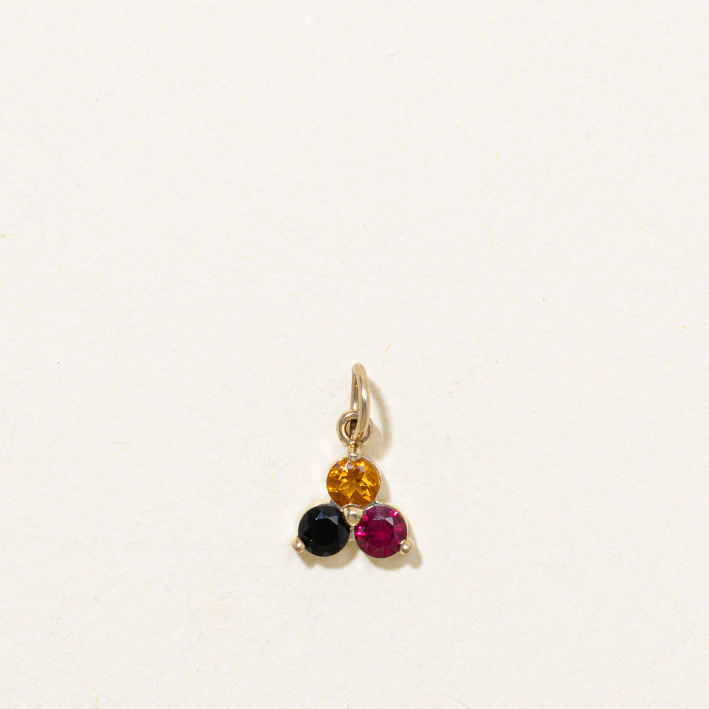'100 Ways' 10k Yellow Gold Belgium Keepsake Charm | 0.33ctw