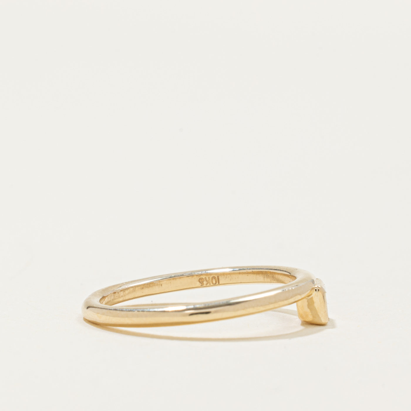 '100 Ways' 10k Diamond Baguette Ring | 0.16ct  | SZ 6.75