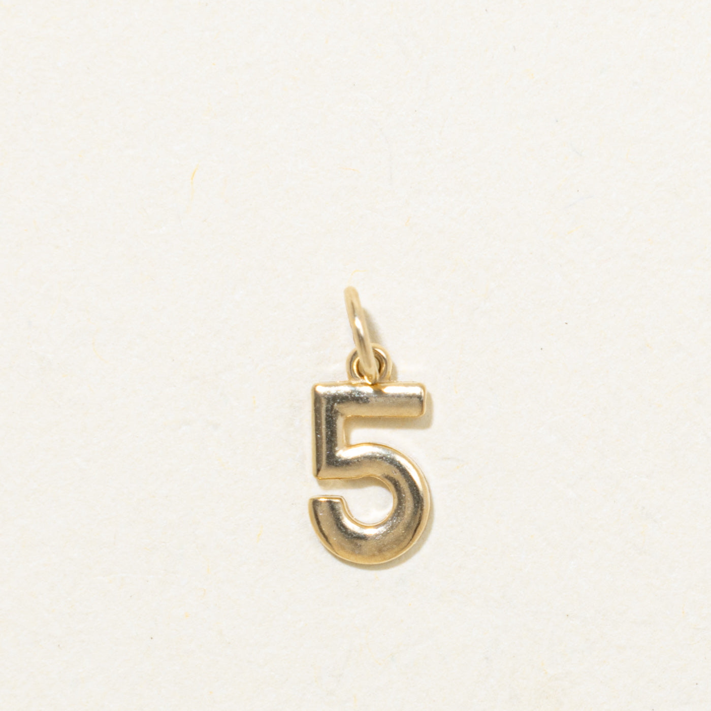 '100 Ways' 10k Yellow Gold Number Charm | Options Available