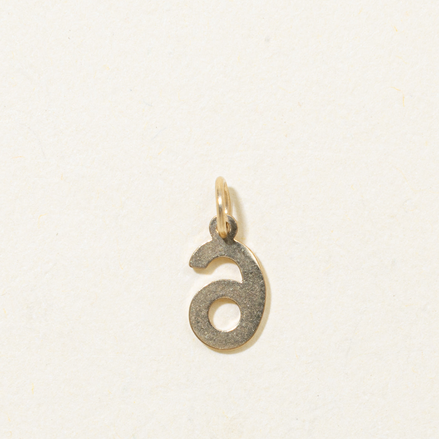 '100 Ways' 10k Yellow Gold Number Charm | Options Available