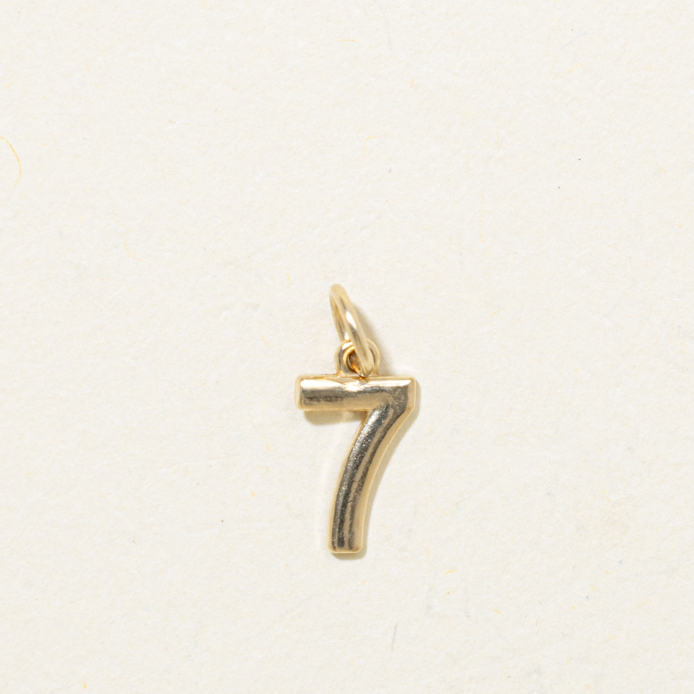 '100 Ways' 10k Yellow Gold Number Charm | Options Available