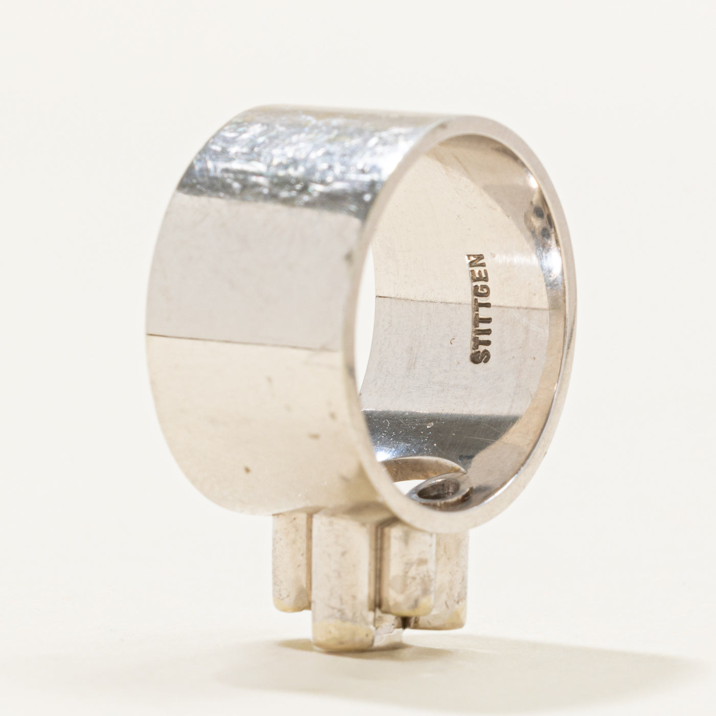 ‘Stittgen’ 18k Diamond Cluster Chunky Ring | 0.17ctw | SZ 7